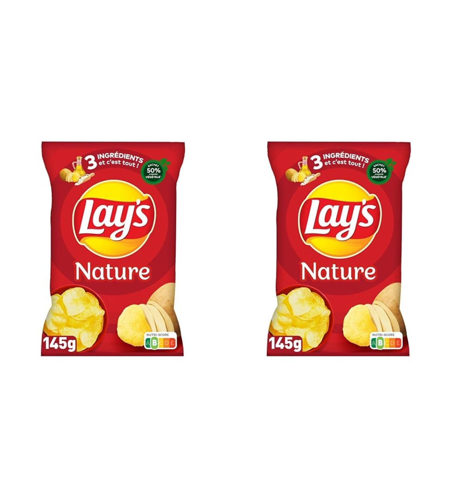 Lay's Nature 145 g (Lot de 2) - Buy Online on GoSupps.com