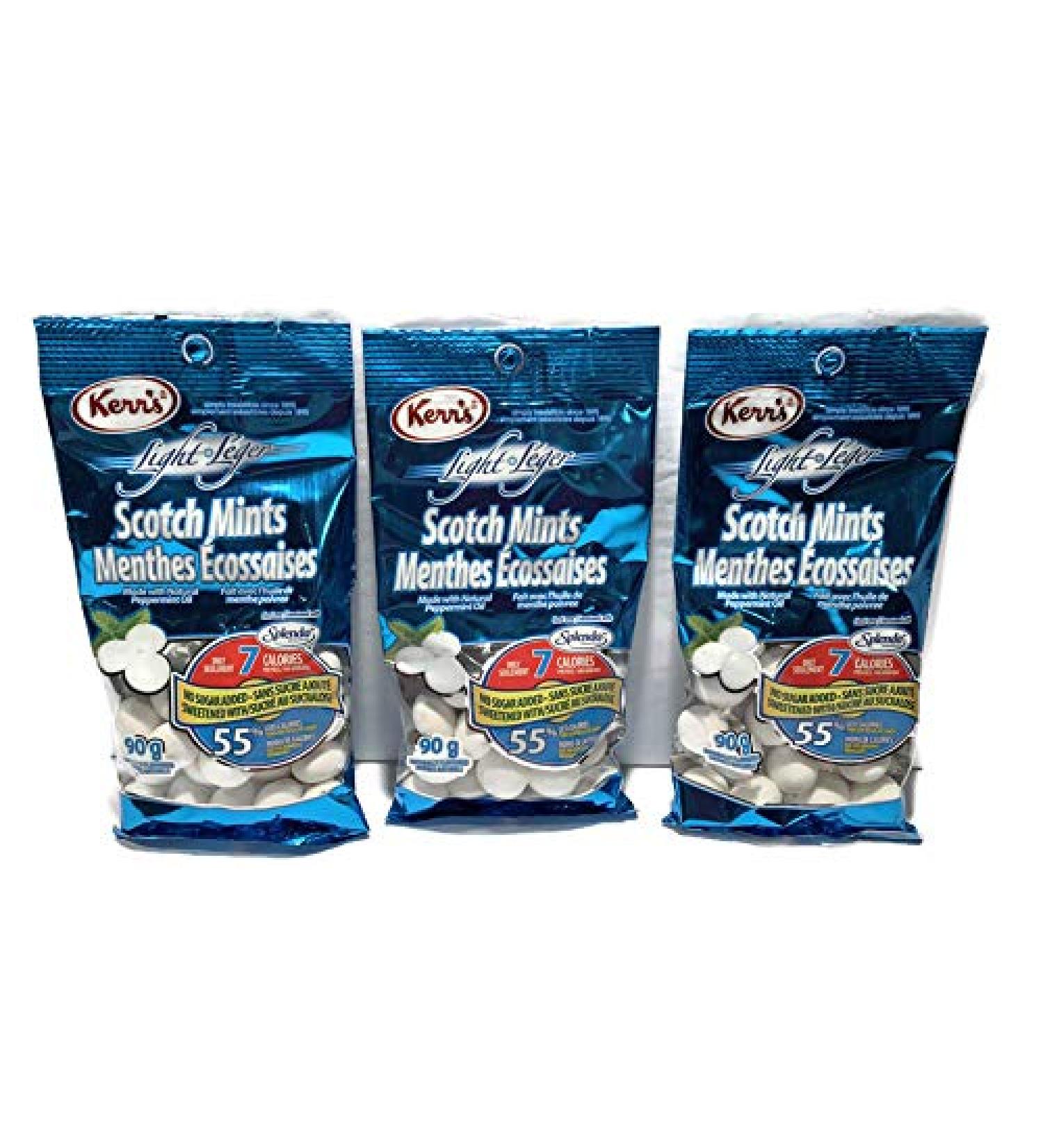 Sugar Free KERRS Scotch Mint Drops - 3 -90g Bags - Buy Online on GoSupps.com