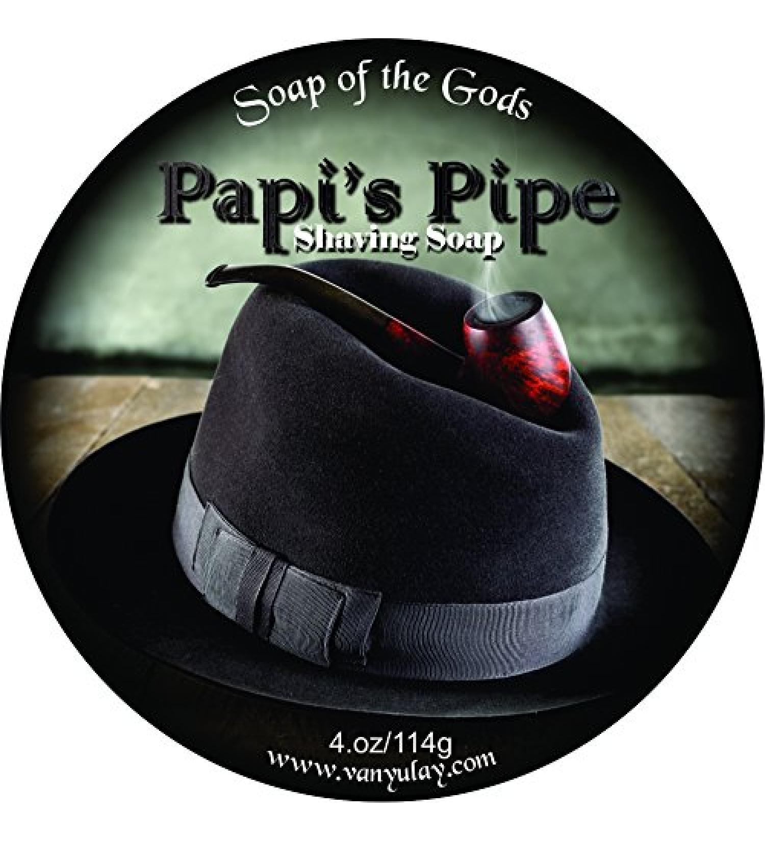 Shaving Soap of the Gods Papi's Pipe 4.oz