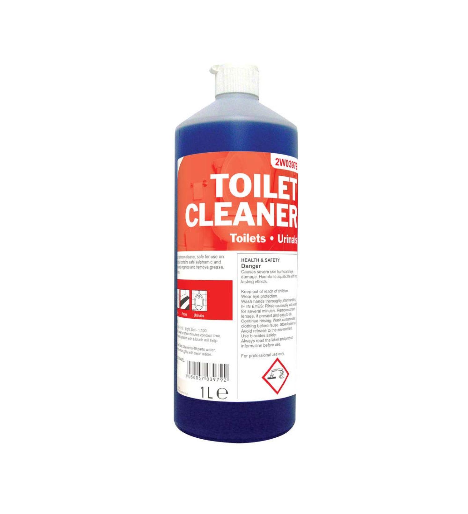 2Work Antibacterial Daily Use Toilet Cleaner Perfumed 1 Litre 2W03979 - Buy Online on GoSupps.com