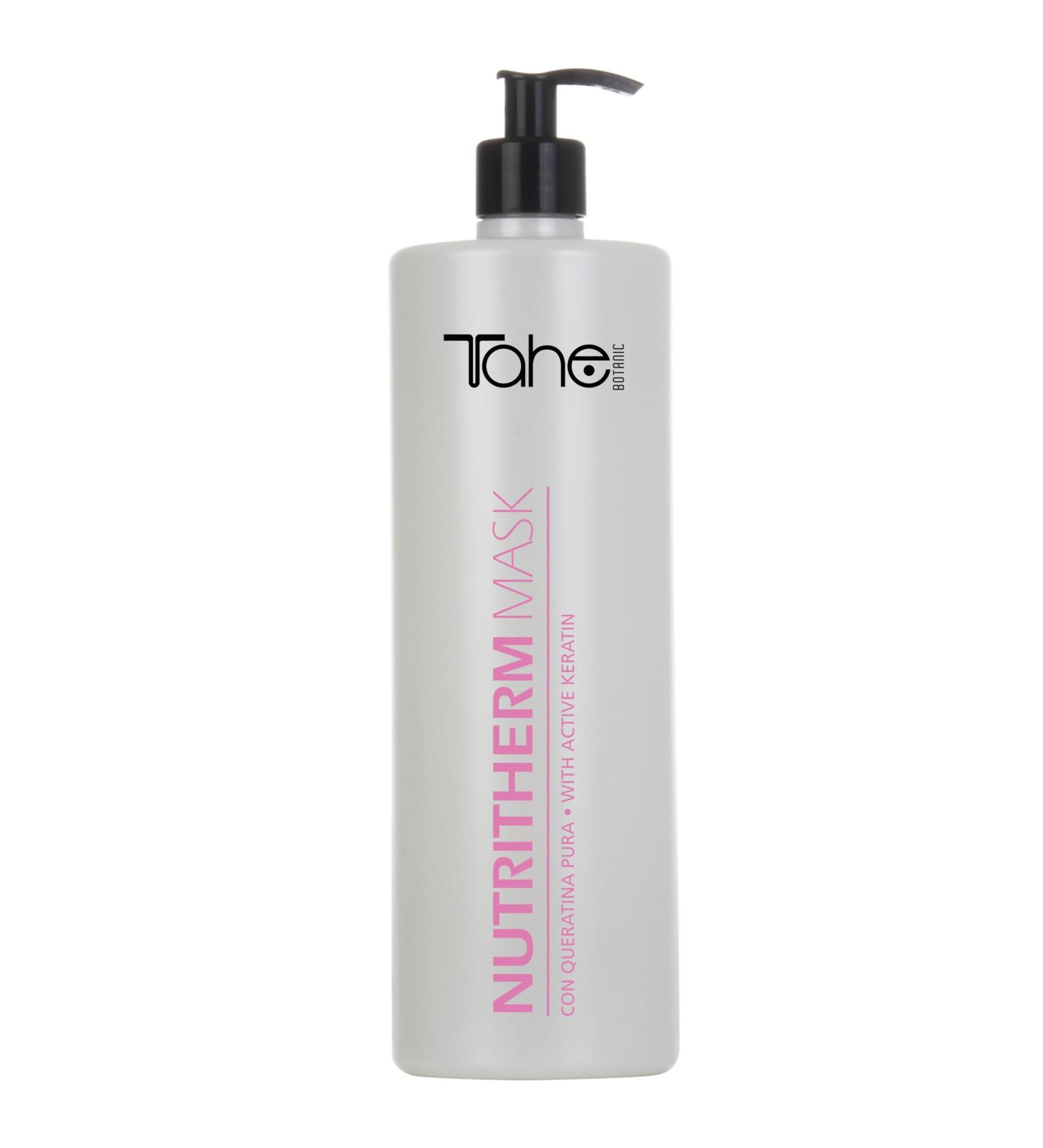 Tahe Botanic NutriTherm Intense Repair Mask with Pure Keratin and Active Plant Stem Cells 1000ml - Buy Online on GoSupps.com