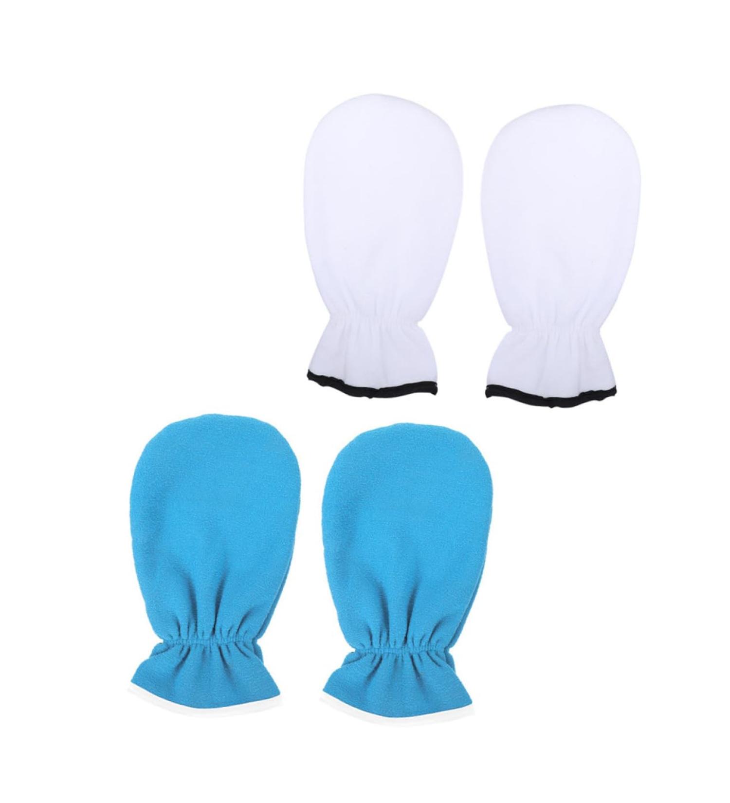 minkissy 2 Pairs Essential Oil Gloves Paraffin Wax Warmer Paraffin Hand Liners Wax Bath Liners Paraffin Wax Liners Spa Gloves Professional Wax Gloves Flannel Mittens Care Bag - Buy Online on GoSupps.com