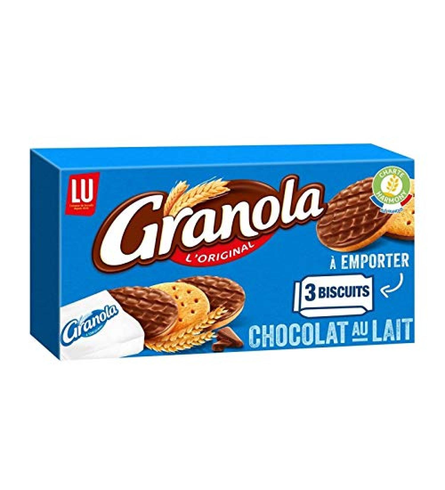 Lu - Granola Sables Nappes Chocolat Au Lait Pocket 225G - Lot De 4 - Prix Du Lot - Livraison Rapide En France M tropolitaine Sous 3 Jours Ouverts