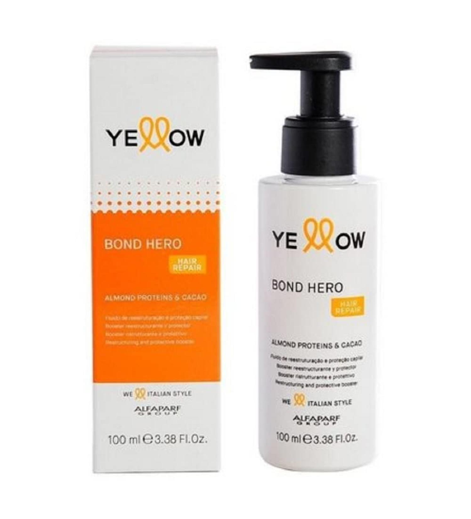 Alfaparf Yellow Repair Blond Hero With Almond Proteins & Cacao 100ml/3.38fl.oz - Buy Online on GoSupps.com