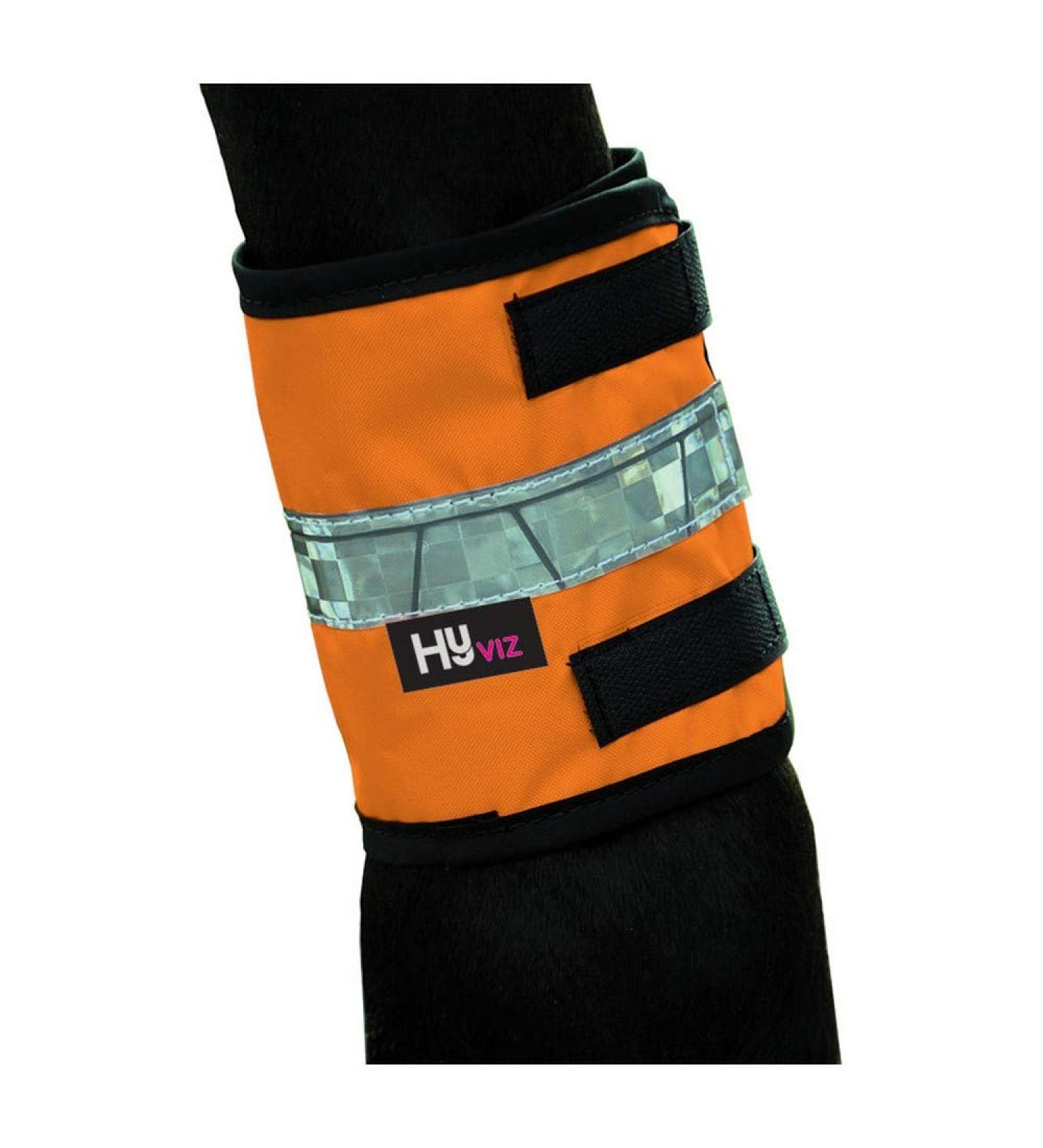 HyVIZ Leg Bands (Cob/Horse) (Orange/Black) - Buy Online on GoSupps.com