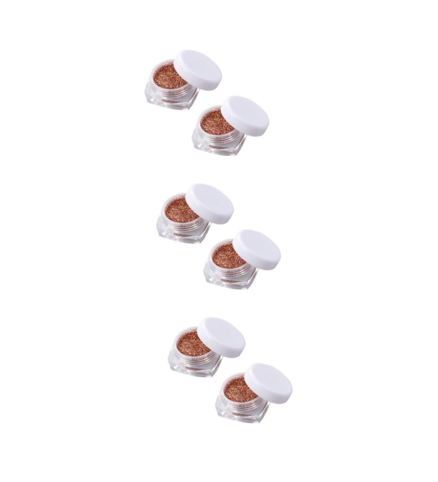 TOVINANNA 6 Pcs Loose Pigment Eyeshadow Eye Shadow Glitter Eyeshadow The Face Highlighter - Buy Online on GoSupps.com