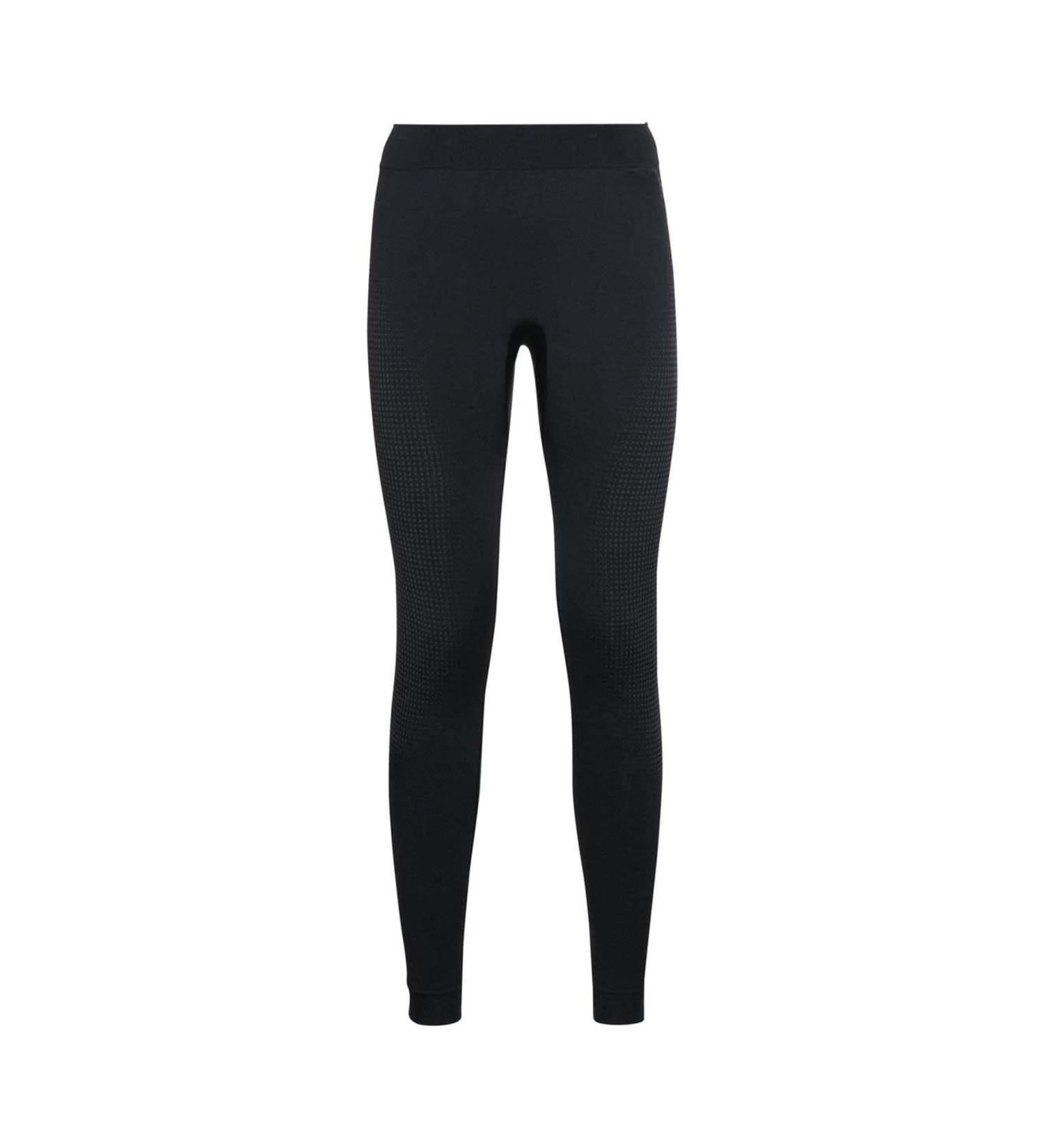 Odlo Women's Performance Leggings - Long Eco-Friendly Warm Tights in Black & Graphite Grey | International Shipping - Buy Online on GoSupps.com