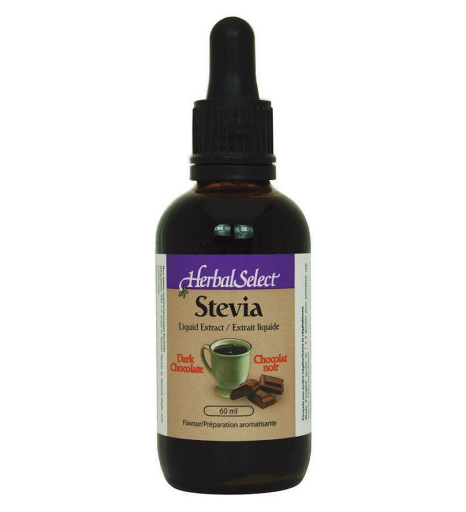 Herbal Select Stevia Liquid Extract (Dark Chocolate) 60ml - Buy Online on GoSupps.com