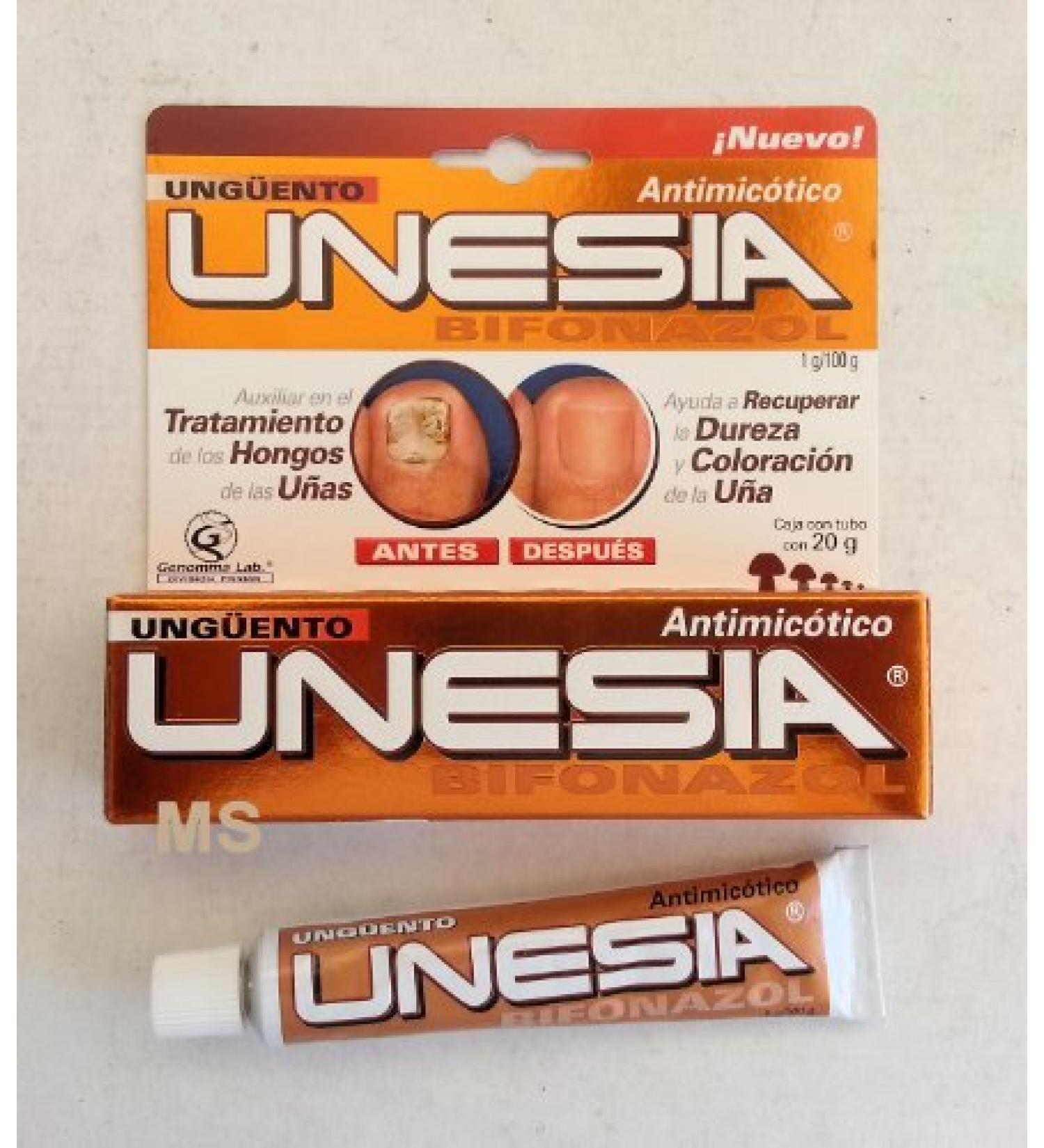 Unesia Crema Nail Fungus Medical Ointment Cream 100g - 0.7 Ounce (Pack of 1) - Buy Online on GoSupps.com