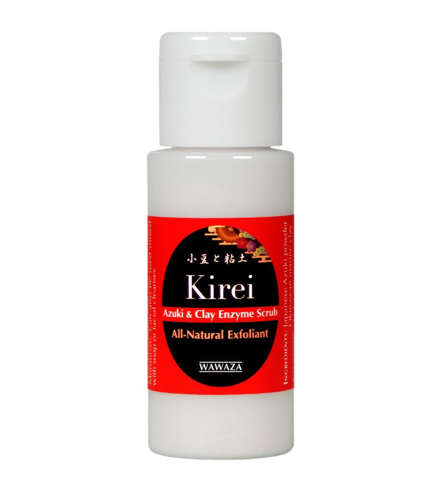 Kirei Azuki & Clay Enzyme Facial Exfoliant | Natural Gentle Additive-Free | Shop Internationally - Buy Online on GoSupps.com