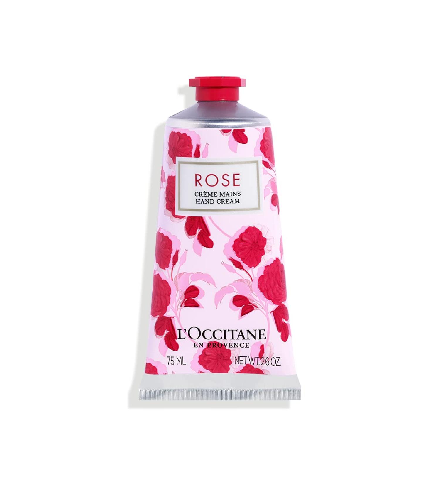 L'Occitane Rose Hand Cream 2.6 Oz | Shea Butter Enriched | Nourishing & Protective - Buy Online on GoSupps.com