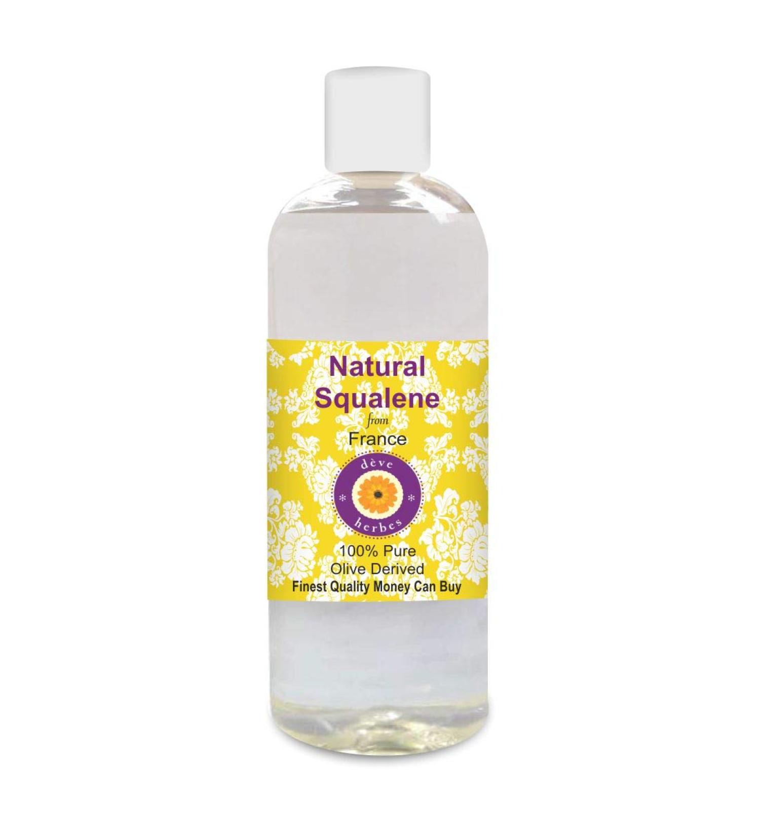 d ve herbes Natural Squalane Oil (derived from Olives) 200ml (6.76 oz) 6.76 Fl Oz (Pack of 1) - Buy Online on GoSupps.com