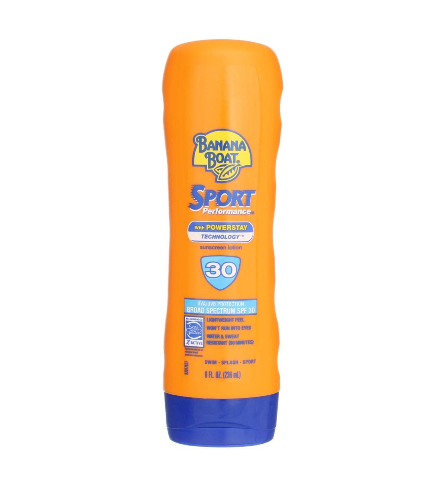 Buy Banana Boat Sport SPF 30 Sunscreen - 8oz | Fast International Shipping - Buy Online on GoSupps.com