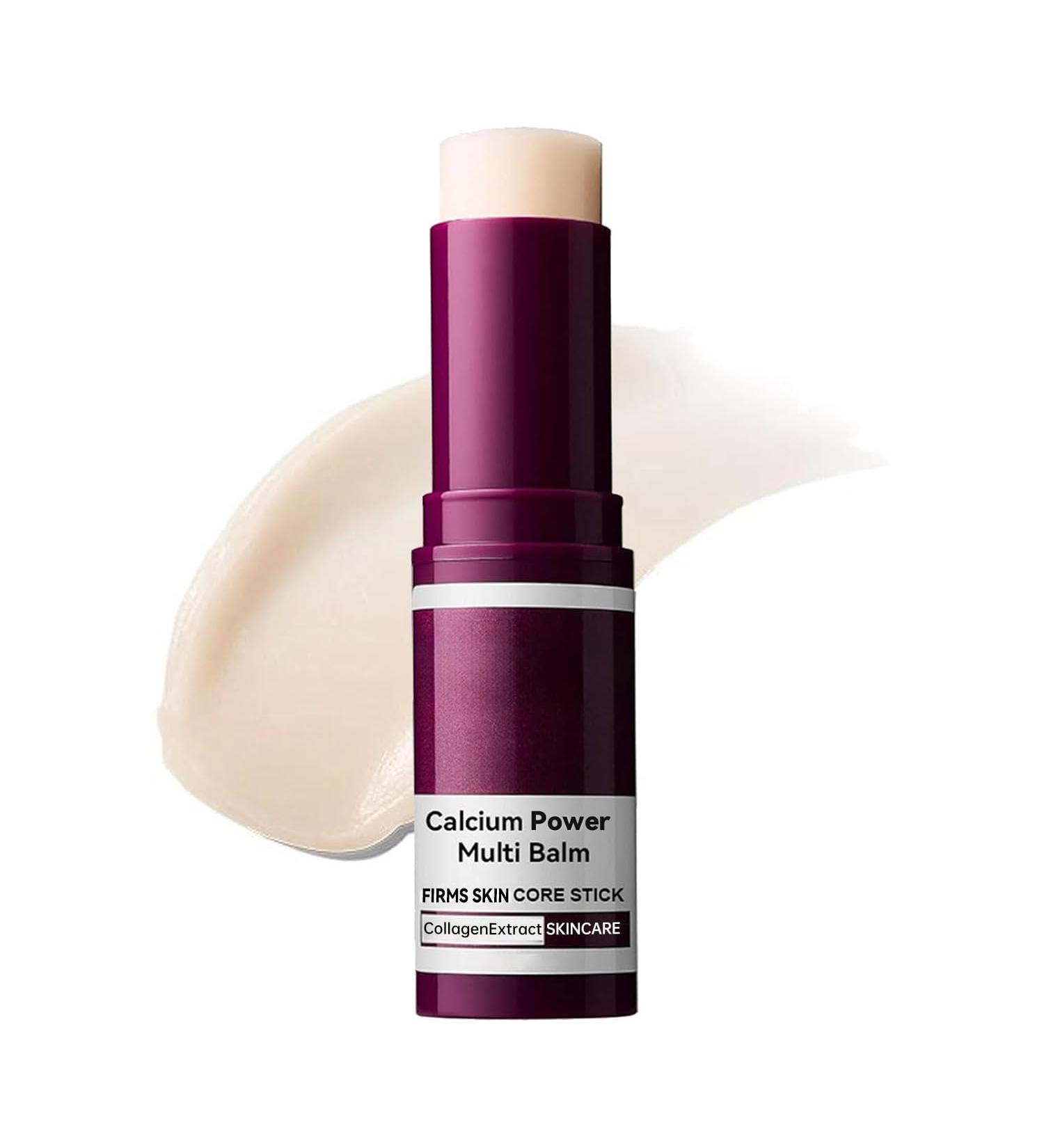 EELHOE Calcium Multi Balm Stick Anti Wrinkle Calcium Collagen Balm for Firming Lifting & Hydrating Skin Korean Skincare Stick for Eyes Neck & Face Reduces Sagging & Fine Lines - Buy Online on GoSupps.com