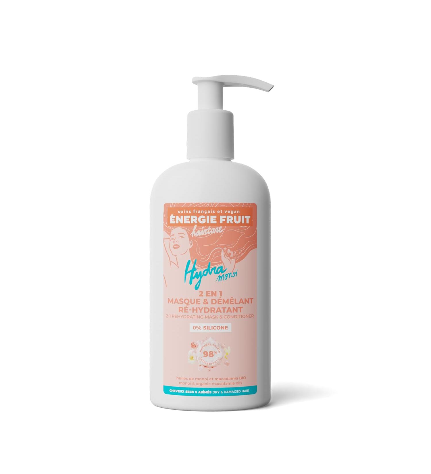 ENERGIE FRUIT | Masque + Apr s Shampoing | | Mono & Huile de Macadamia BIO | Cheveux Secs Abim s | Vegan | 300ml NC 300 ml (Lot de 1) - Buy Online on GoSupps.com