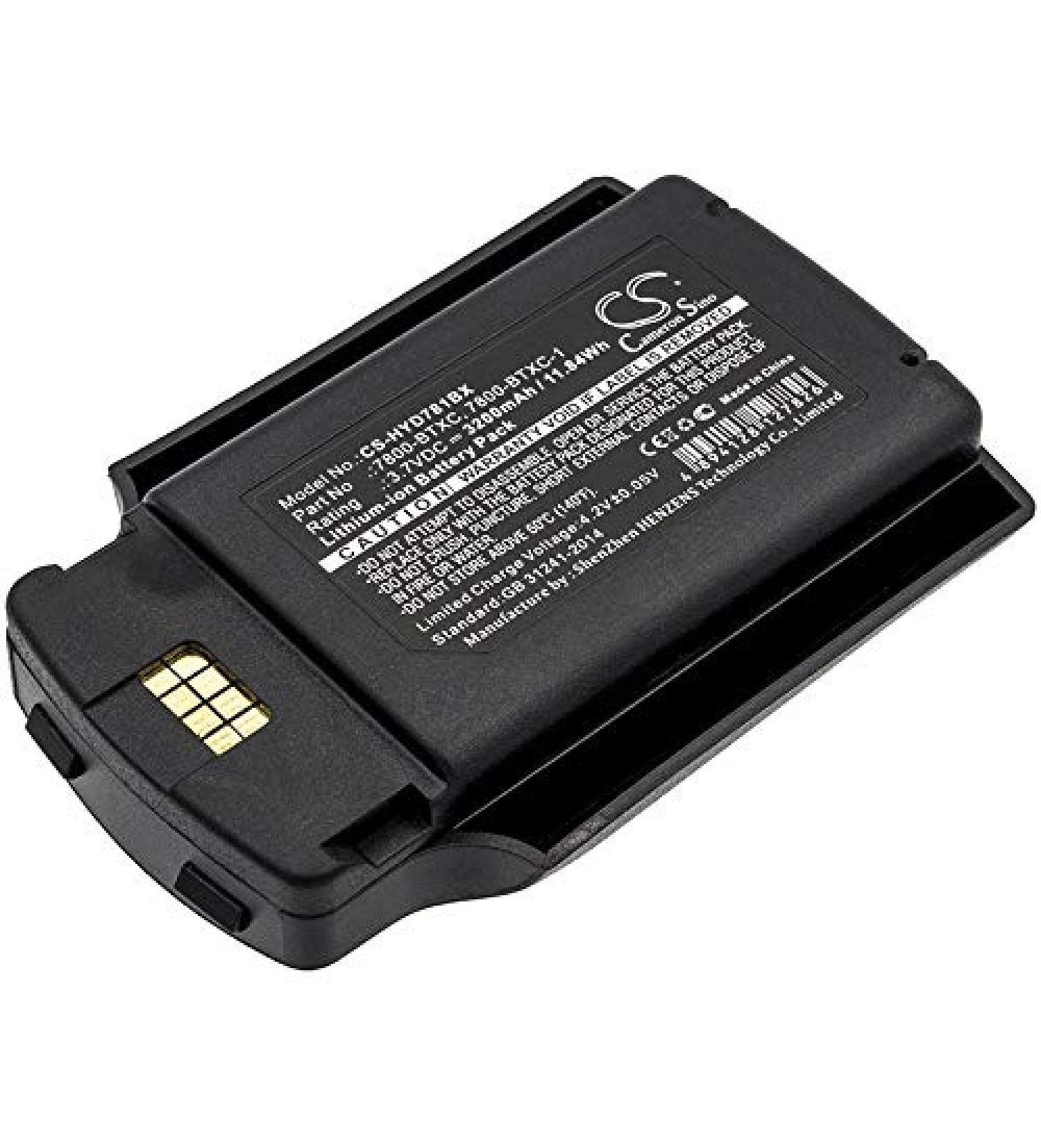 High-Performance Battery for Dolphin 7600 & 7600 II Compatible with 7600-BTEC 7600-BTXC 7600-BTXC-1 | International Shipping - Buy Online on GoSupps.com