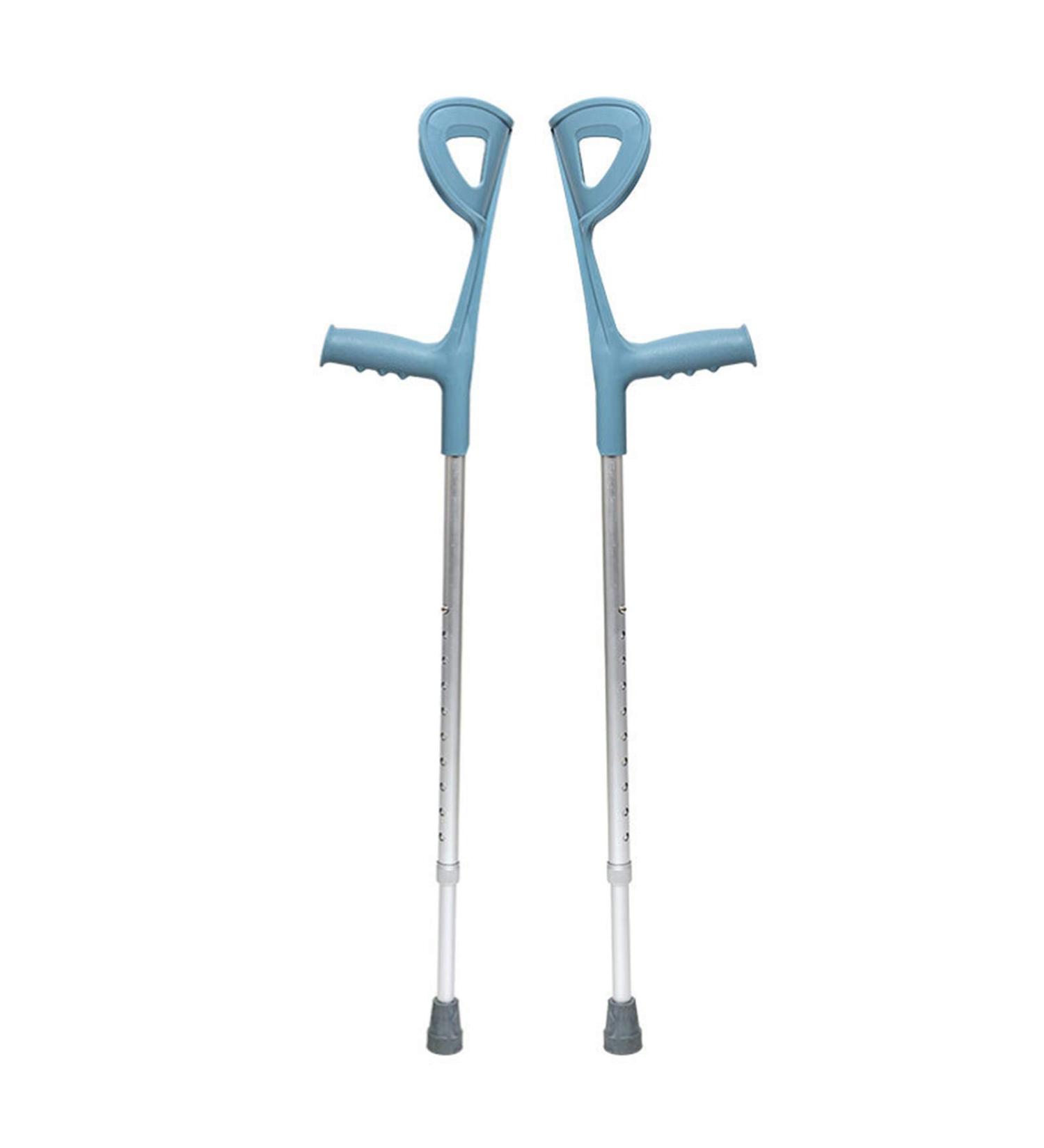 Adjustable Crutches Soft Grip Comfort Walking Stick with Handle Height Adjustable Lightweight Mobility Aid for Men and Women 1 Pair Selfless dedication - Buy Online on GoSupps.com