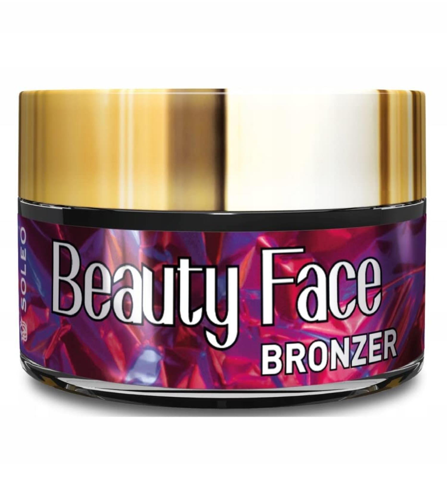 Soleo Soleo Beauty Face Bronzer with collagen tanning lotion 15ml jar