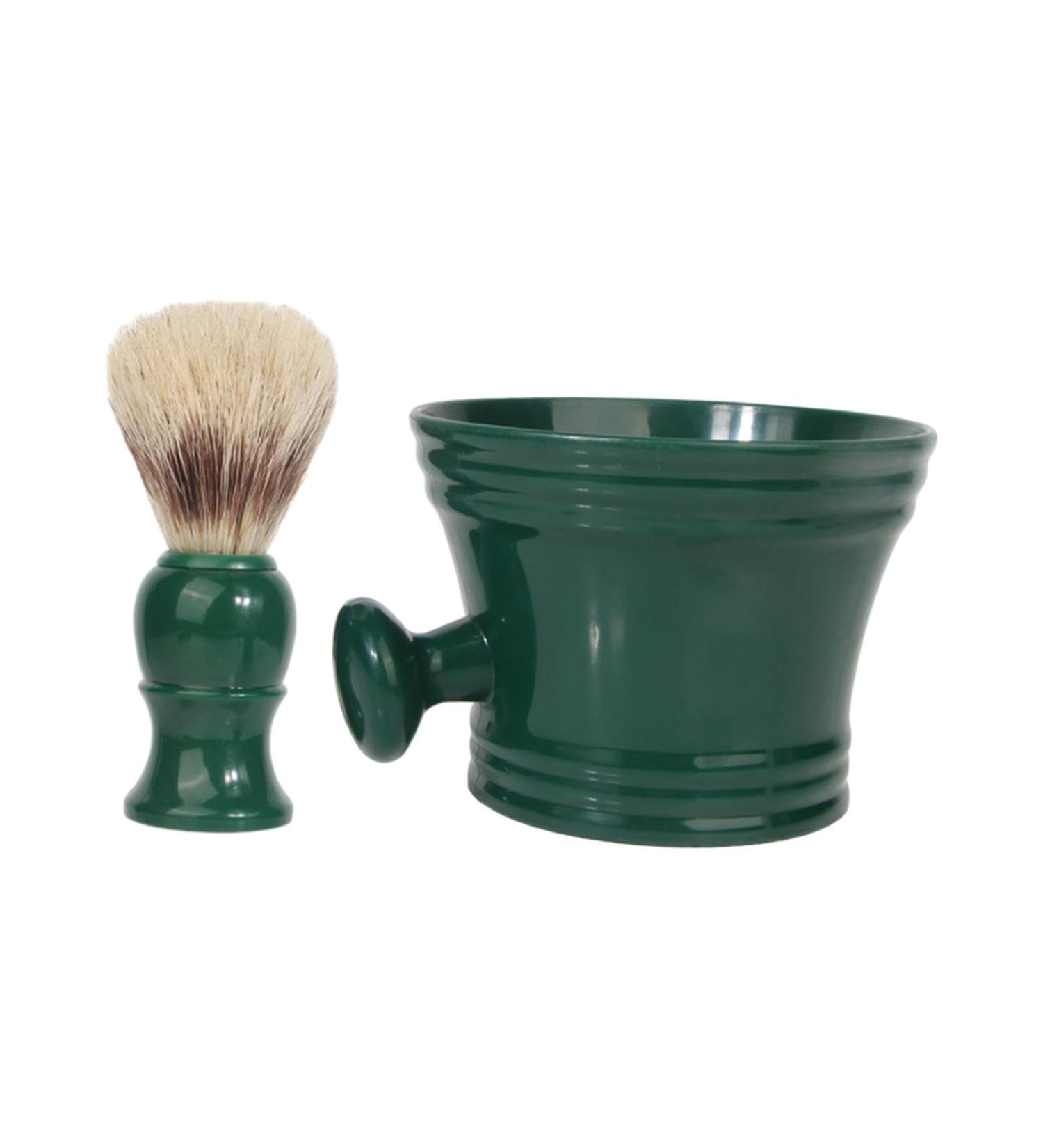 Premium Generic Shaving Mug and Brush Set | Men's Shaving Soap Kit - International Shipping Available - Buy Online on GoSupps.com