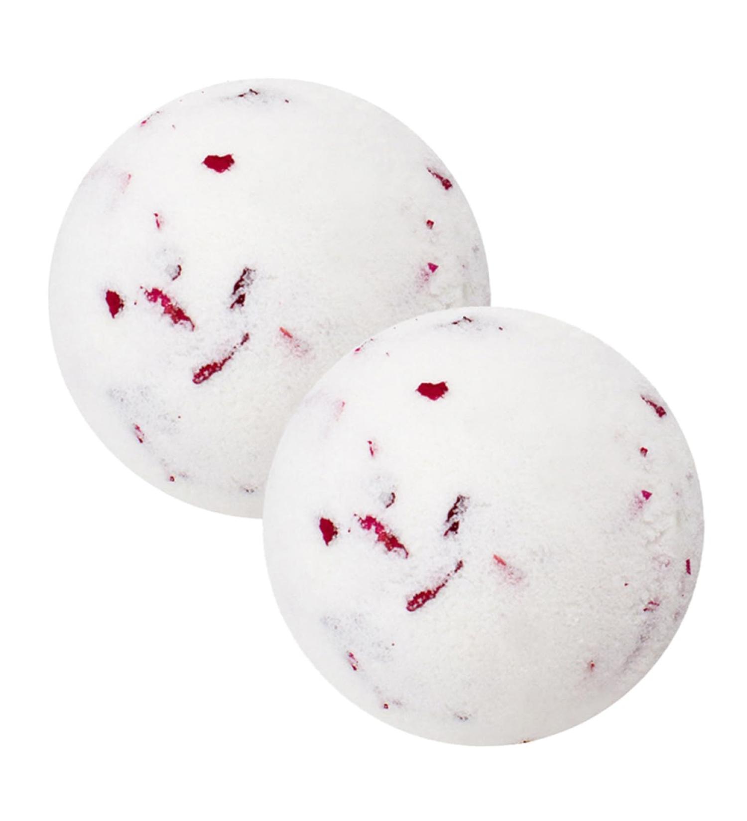  FRCOLOR FRCOLOR 2 Pieces Bubble Bath Ball Jewelry Organic Steam Milk Essential Oil Bath Bomb Maker Moisturizing Bombs Pink Bubble Sea Salt - Buy Online on GoSupps.com