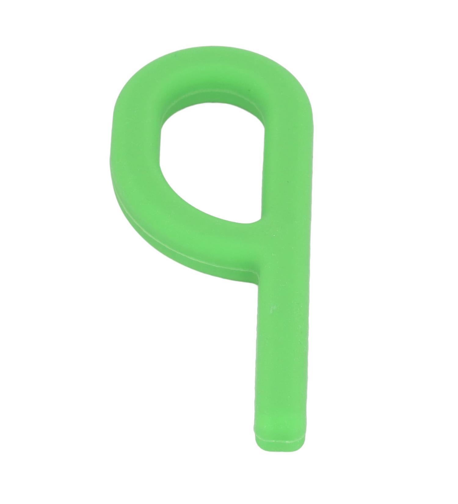 P-Shaped Sensory Cubes - Ergonomic Oral Chewing Tool for Language Correction & Rehabilitation (Green) | International Shipping Available - Buy Online on GoSupps.com