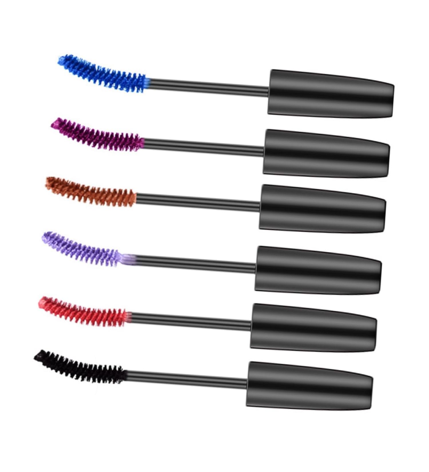 Beatifufu 6pcs Colored Mascara Eyelash Mascara Silver Wigs for Women Makeup Tool Women Mascara Abs - Buy Online on GoSupps.com