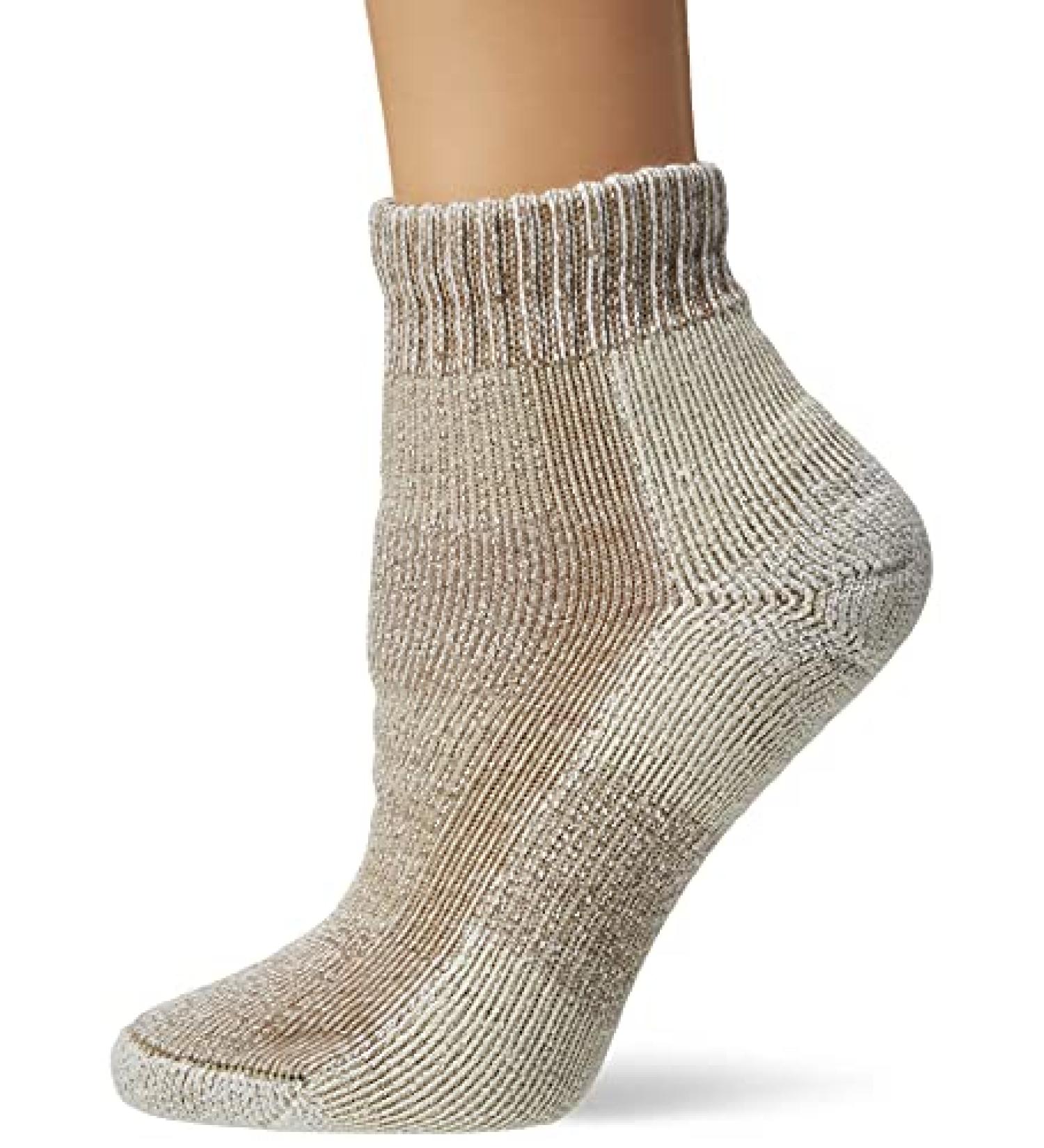 Thorlos Women's LTHMXW Max Cushion Hiking Ankle Socks - Medium Khaki - Buy Online on GoSupps.com