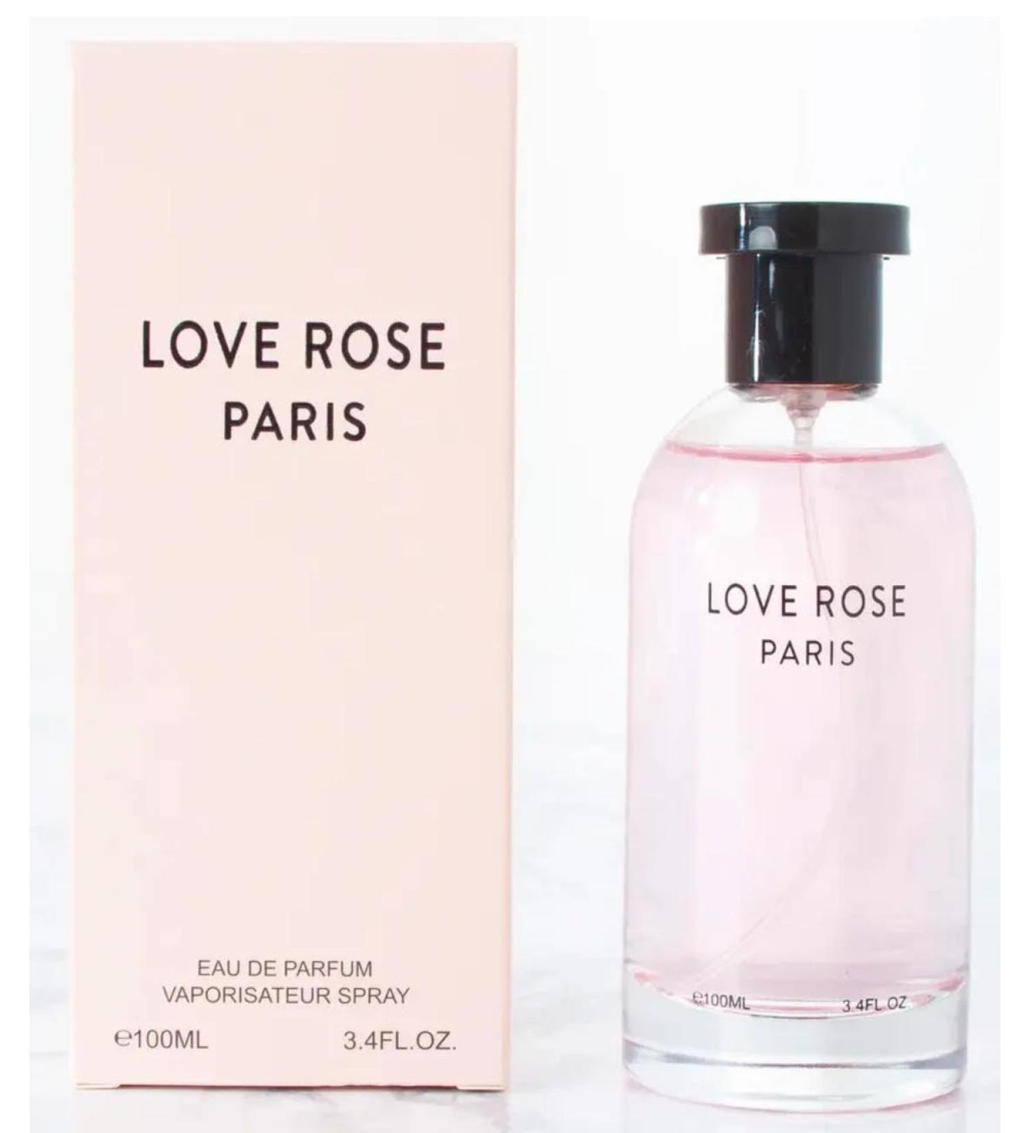Long Lasting Love Rose Paris For Women (inspired By Rose Des Vents) 3.4 OZ/ 100 ML Natural Spray