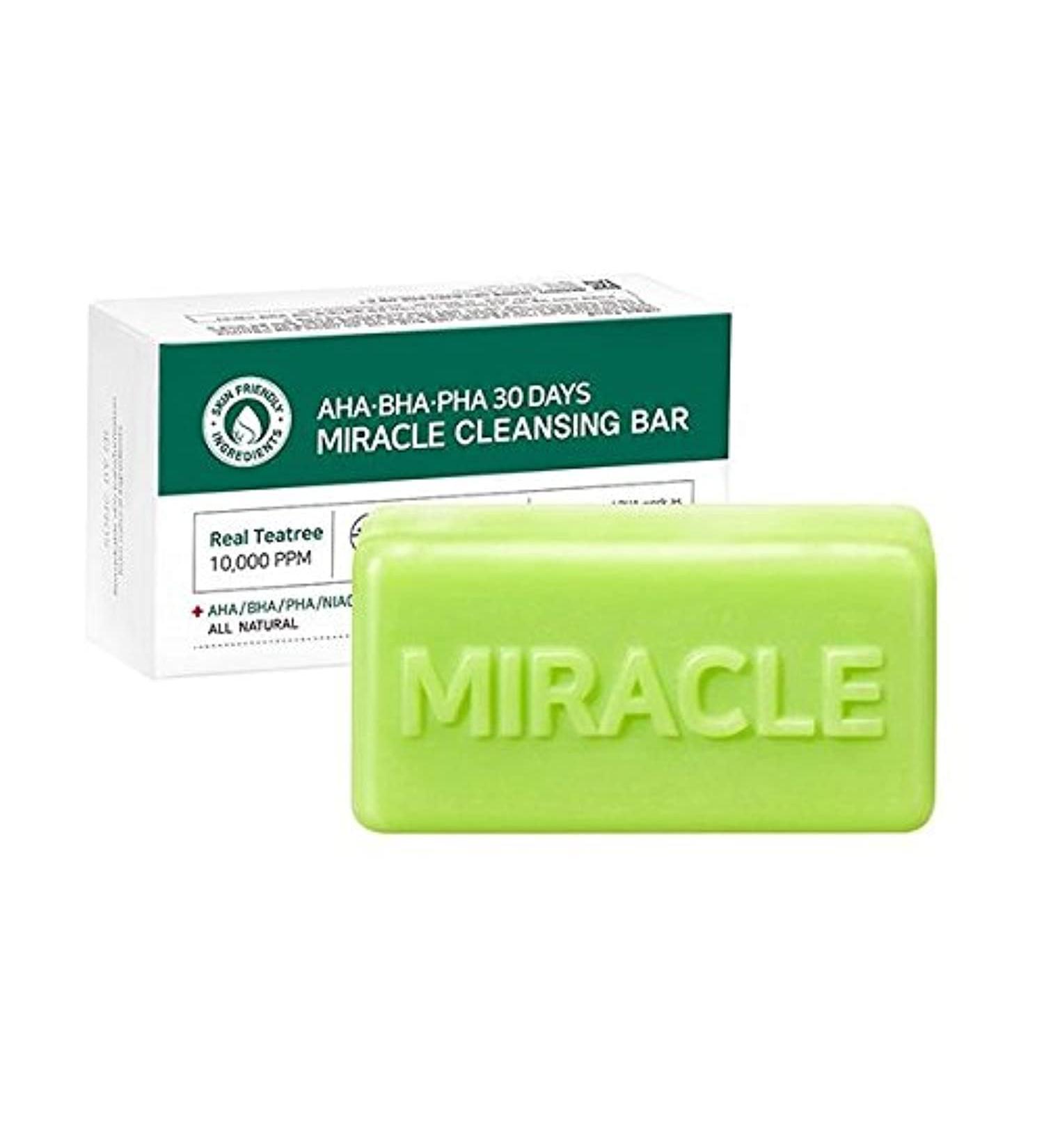 Some By Mi Some Mi Aha. Bha. Pha 30 Days Miracle Cleansing Bar 95 G (Pack of 1) - Buy Online on GoSupps.com