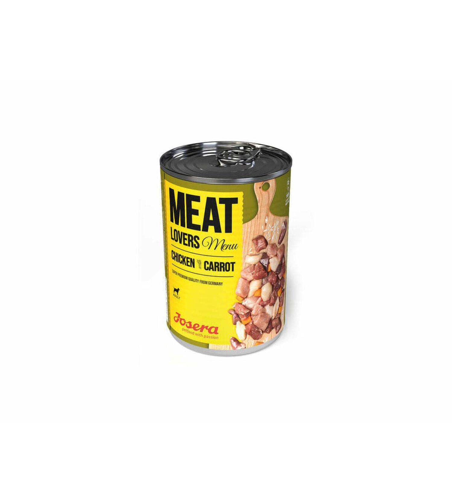 JOSERA Meat Lovers Menu Chicken and Carrot. 400GR