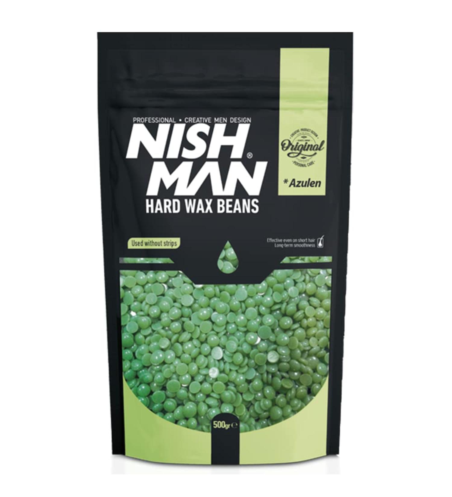 NISHMAN Azulene Elastic Hot Wax Beads 500 g