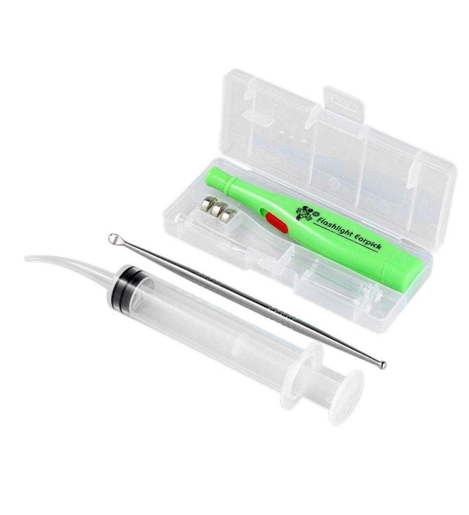 Tonsil Stone Remover Tool with LED Light Box - Syringe Extractor & Ear Flush Care for Whitening 2022 | Z7y7 - Buy Online on GoSupps.com