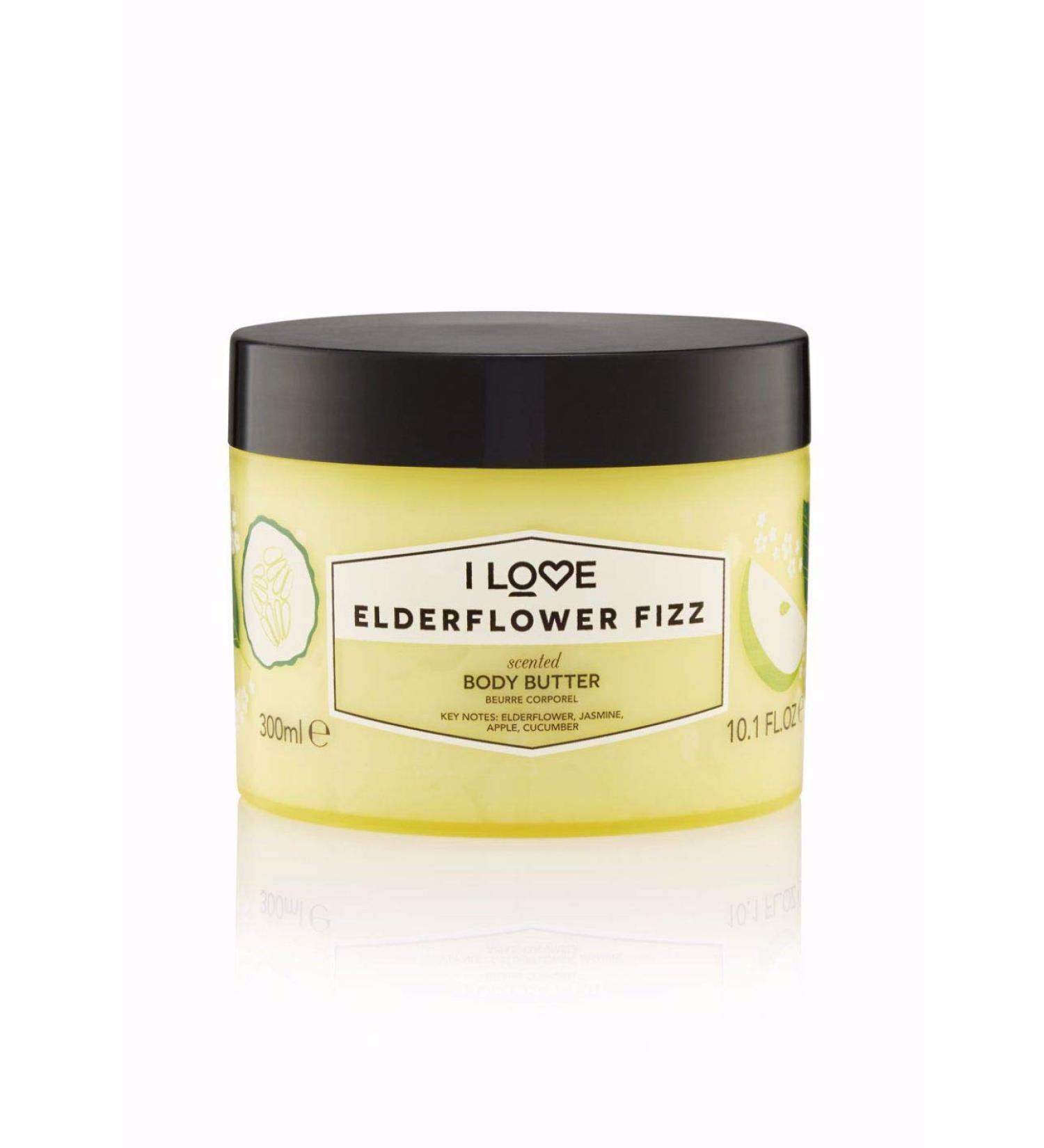 I Love Scents Body Butter Elderflower Fizz 300ml