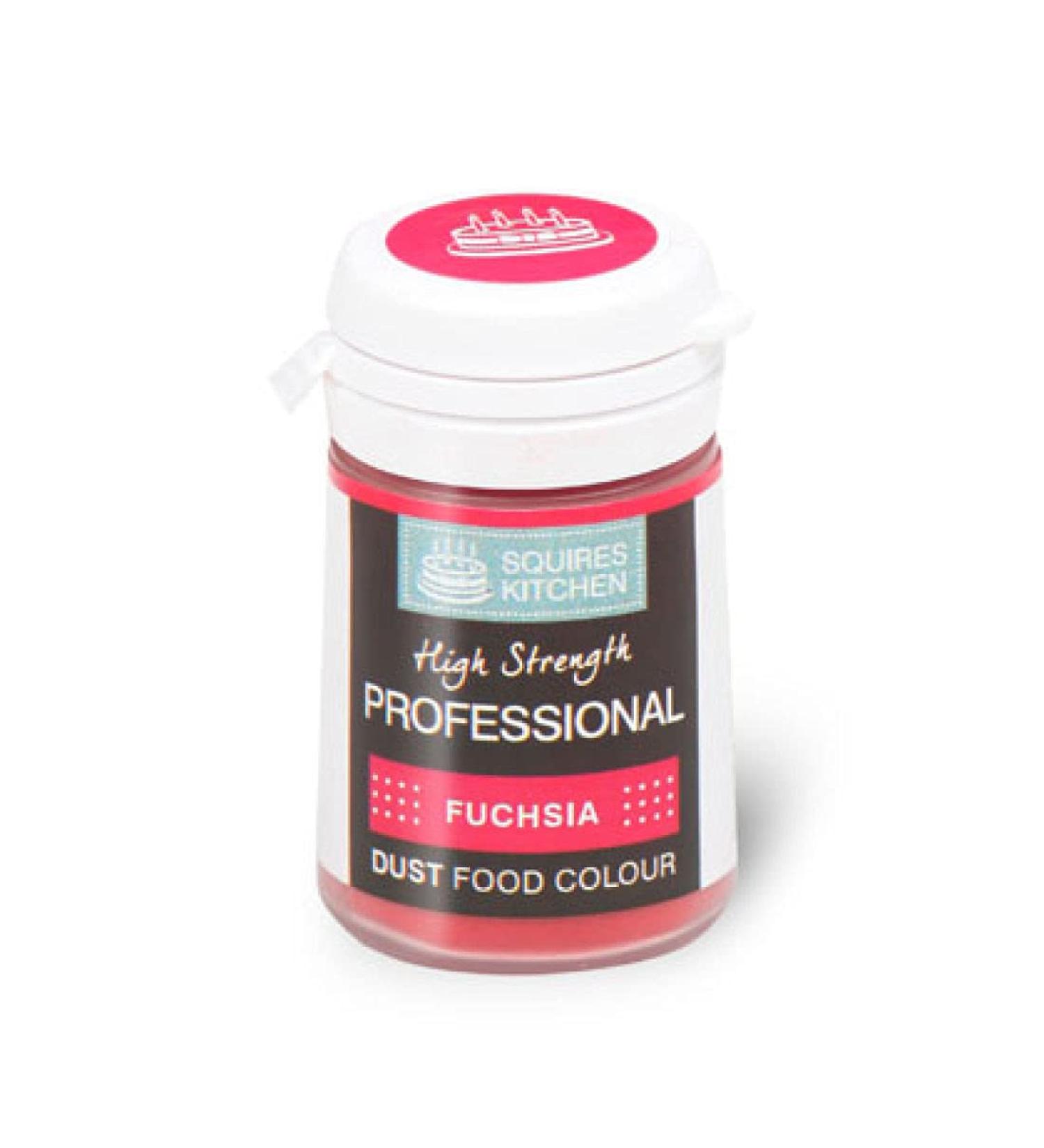 Squires Kitchen Professional Food Colour Dust Fuchsia 4g