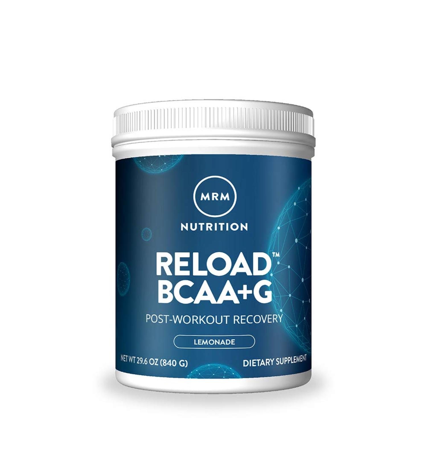 MRM Reload BCAA+G Post-Workout Recovery | Lemonade Flavor - 29.6 oz (840g) - Buy Online on GoSupps.com