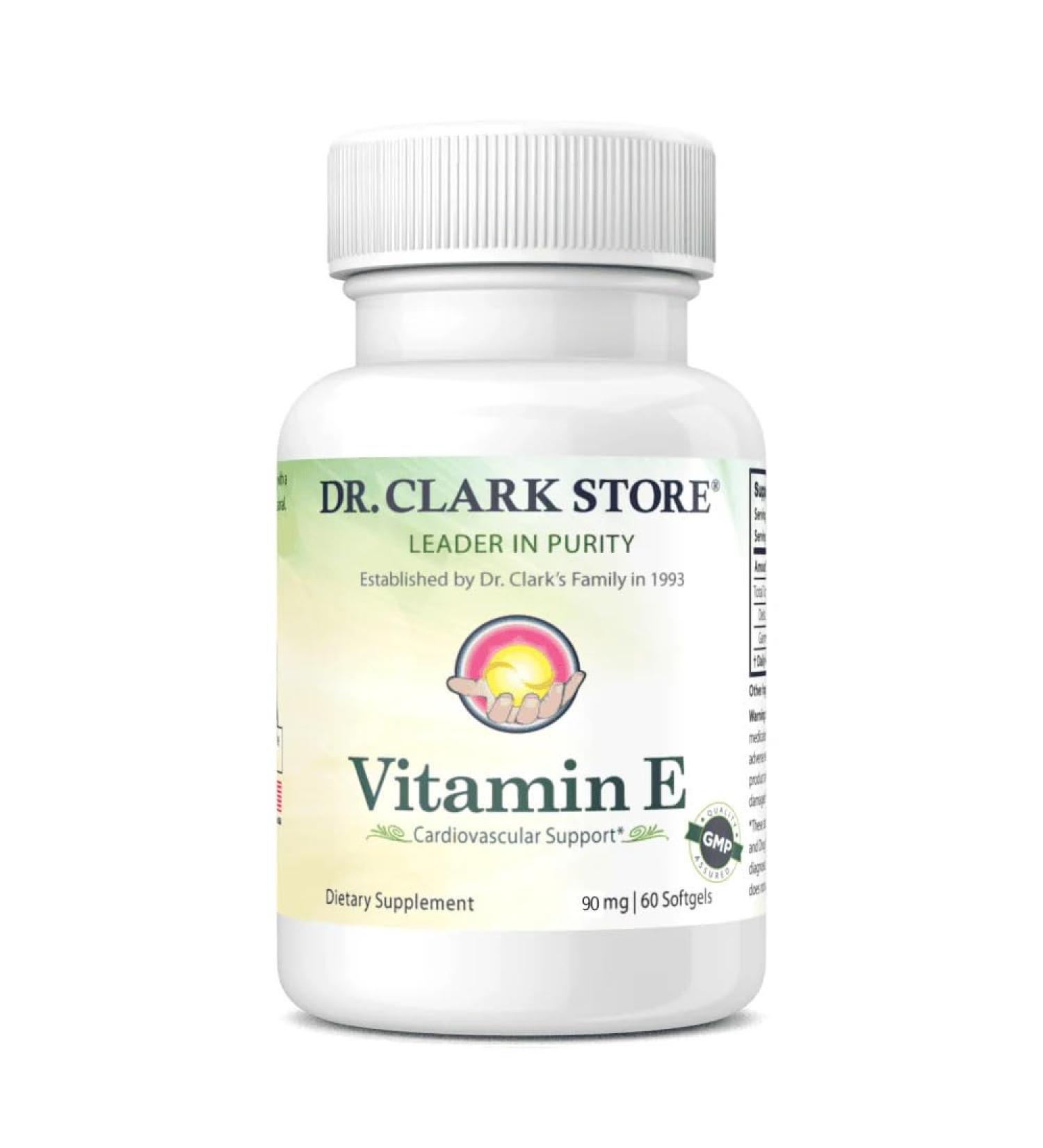 Dr Clark Store Delta Gold Tocotrienol Vitamin E 90mg, 60 Softgels, Powerful Antioxidant for Skin & Heart Health - Buy Online on GoSupps.com