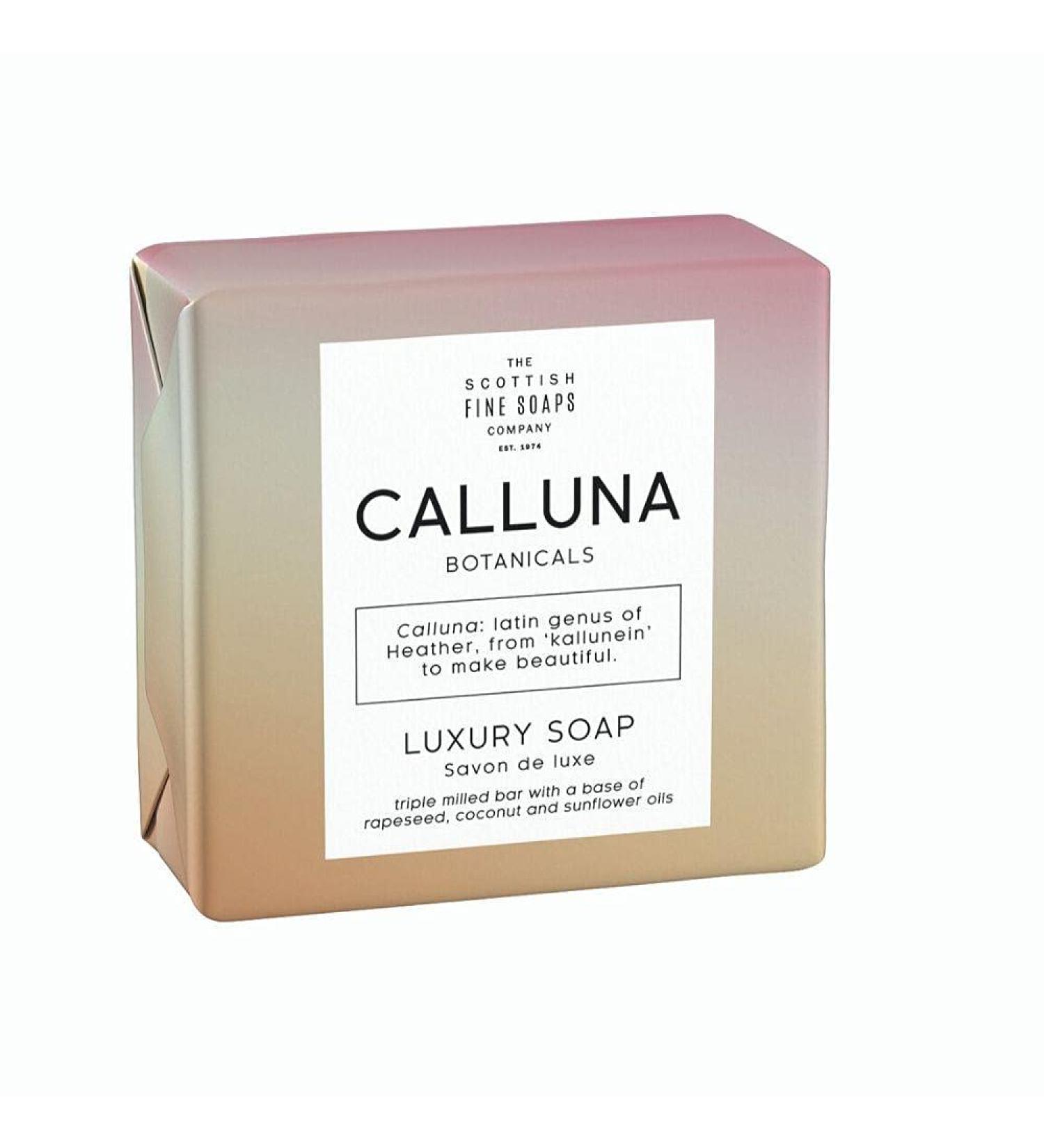 Scottish Fine Soaps Calluna Botanicals Luxury Soap 100g Wrapped - Buy Online on GoSupps.com