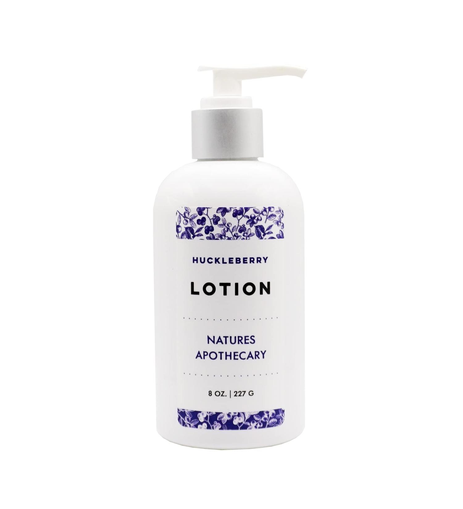 Huckleberry Lotion for Dry Skin | All-Natural Hypoallergenic Plant-Derived | Silky Nourished Hydrated Skin | Made in USA - International Shipping Available - Buy Online on GoSupps.com