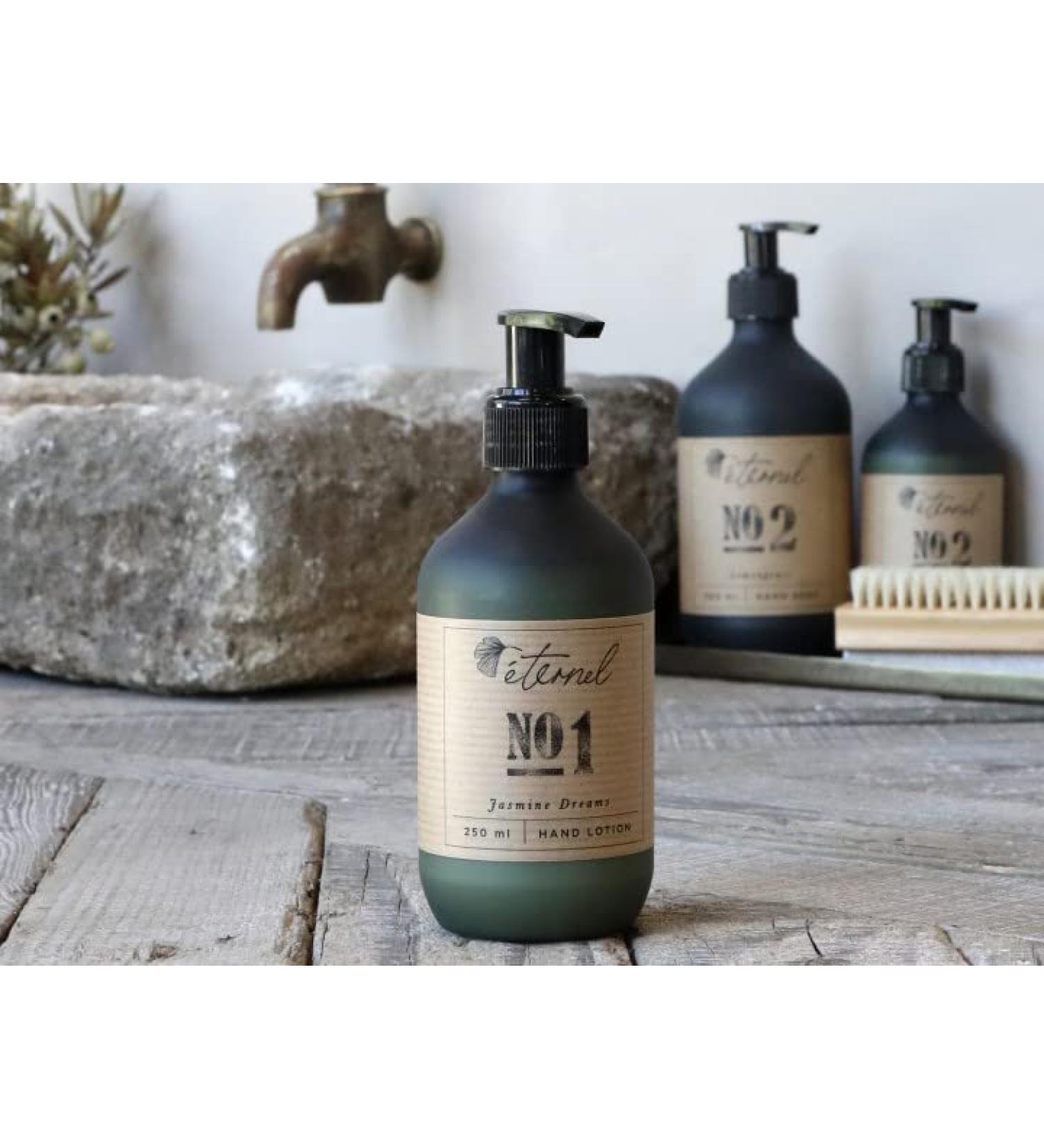 Vegan ternel Hand Lotion Jasmine Dreams or Lemongrass 250ml filling quantity (Vegan Hand Lotion Jasmine Dreams 250ml)