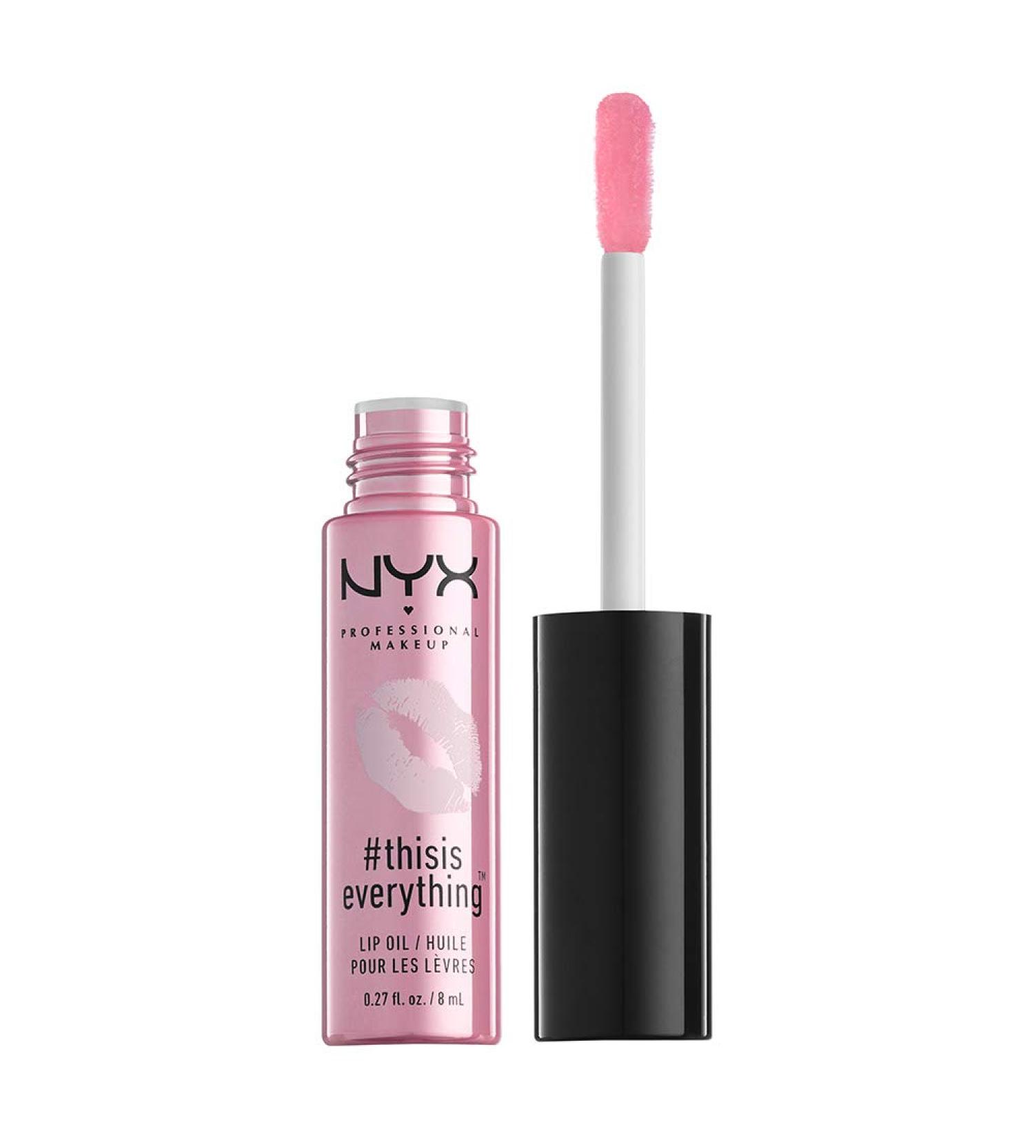 NYX #THISISEVERYTHING Lip Oil Lip Gloss - Sheer 0.27 Fl Oz (Pack of 1) - Buy Online on GoSupps.com