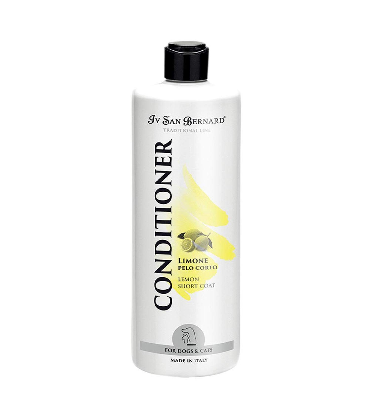 Iv San Bernard 020551 Trad Balsamo Lemon 500ml - Nourishing Pet Conditioner for Shiny Coats | International Shipping - Buy Online on GoSupps.com