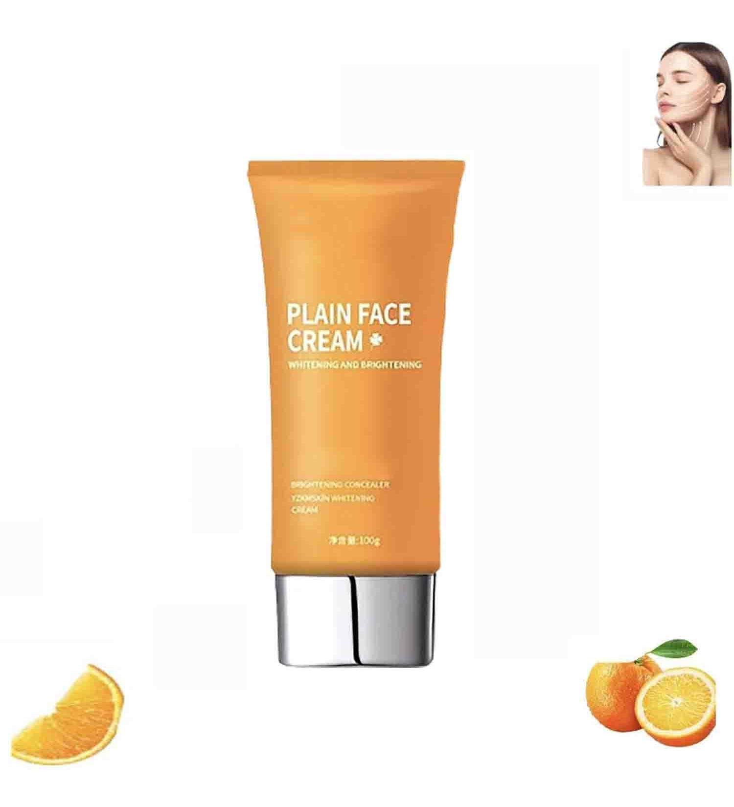 TANOOS VC Whitening Tone up Cream 3 In 1 ToneUp Cream Face Whitening Concealer Cream Skin Brightening Moisturizing Vitamin C Makeup Cream Vitamin C ToneUp Cream - Buy Online on GoSupps.com