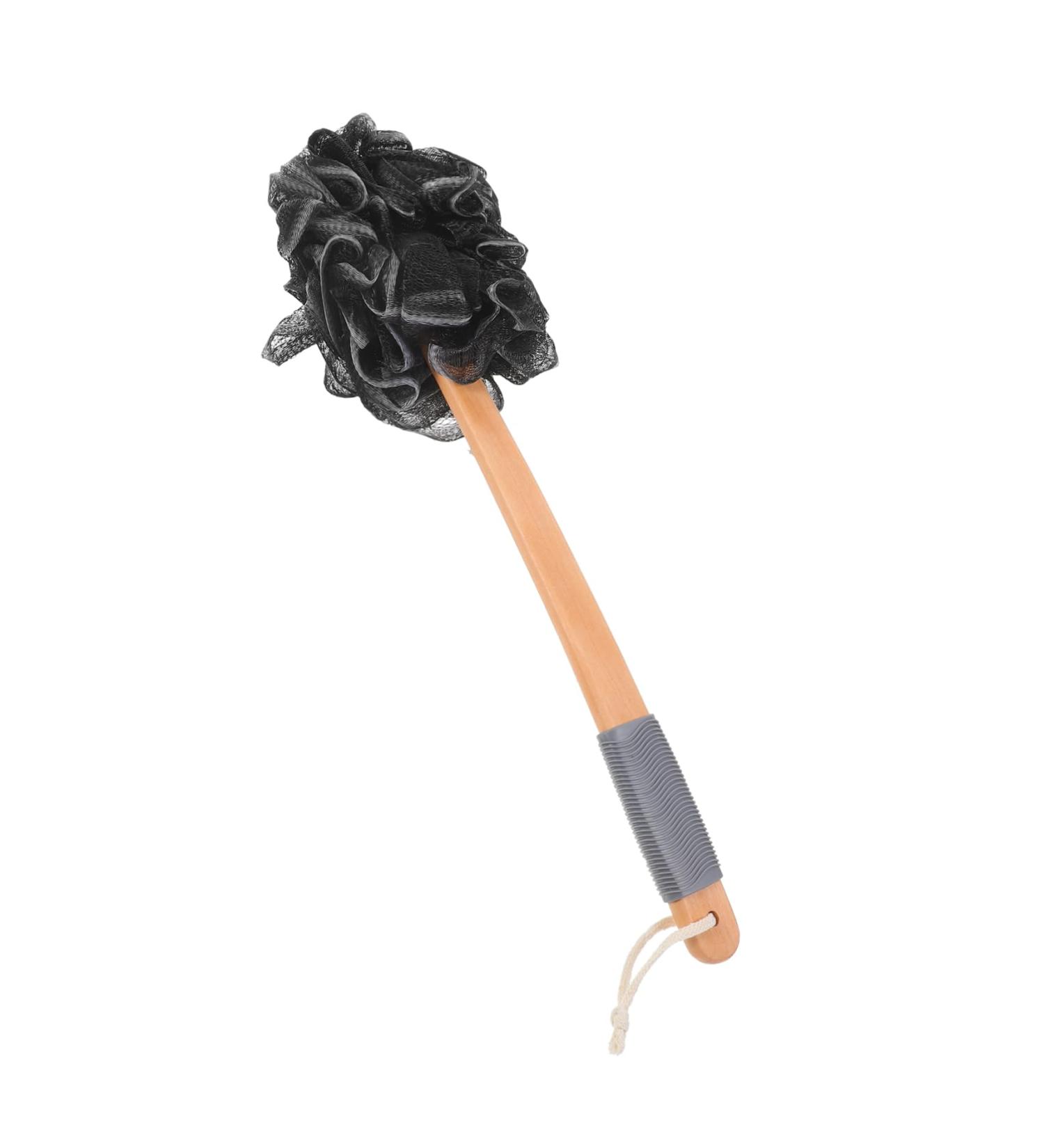 Charcoal Bath Ball & Loofah for Women | Best Shower Body Scrubber & Skin Cleaning Supplies - Buy Online on GoSupps.com
