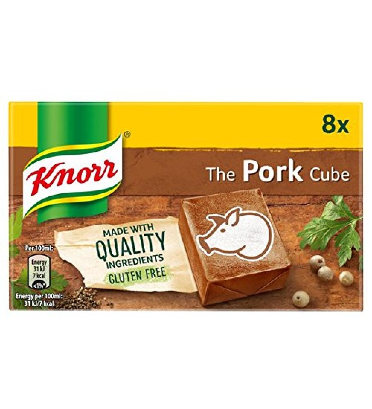 Knorr Knorr Pork Stock Cubes 8 x 10g