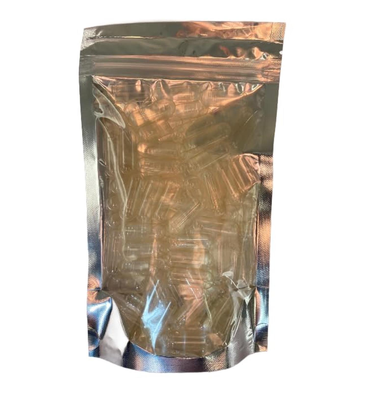 200 Size 0 Clear Empty Gelatin Capsules Gelatine Hard Pill Cases Self Fill - Buy Online on GoSupps.com