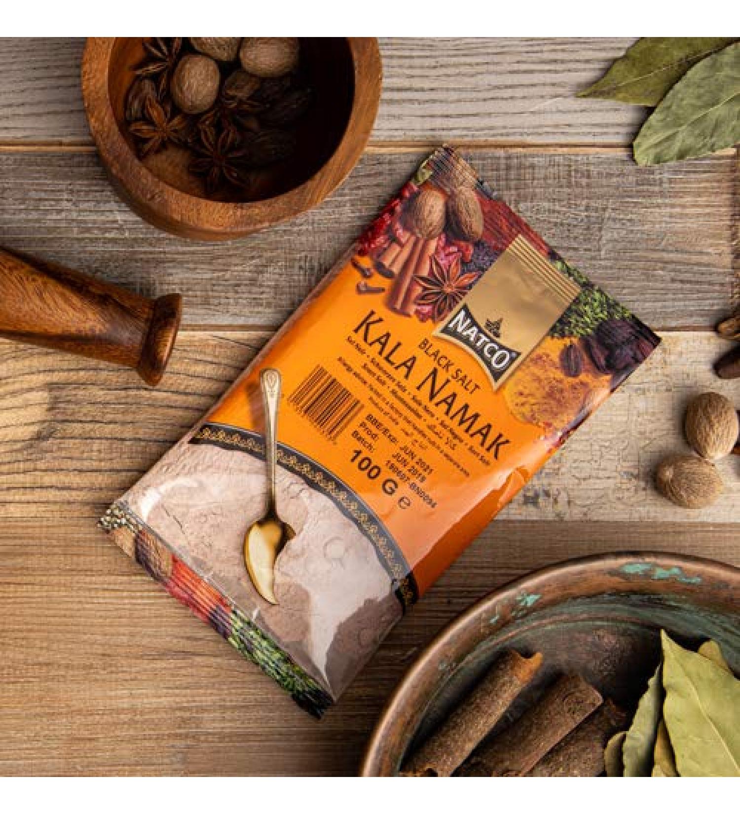 Natco Foods Kala Namak Black Salt 100g - Chilli Wizards