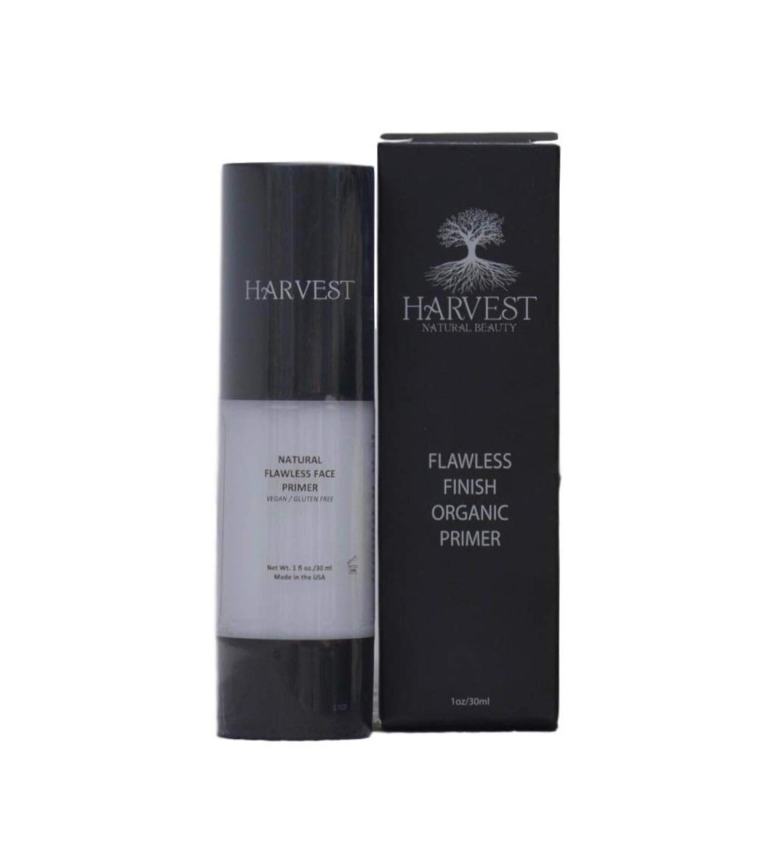 Harvest Natural Beauty Flawless Finish Organic Primer - 100% Natural & Certified Organic - Vegan, Gluten-Free, Non-Toxic - Buy Online on GoSupps.com