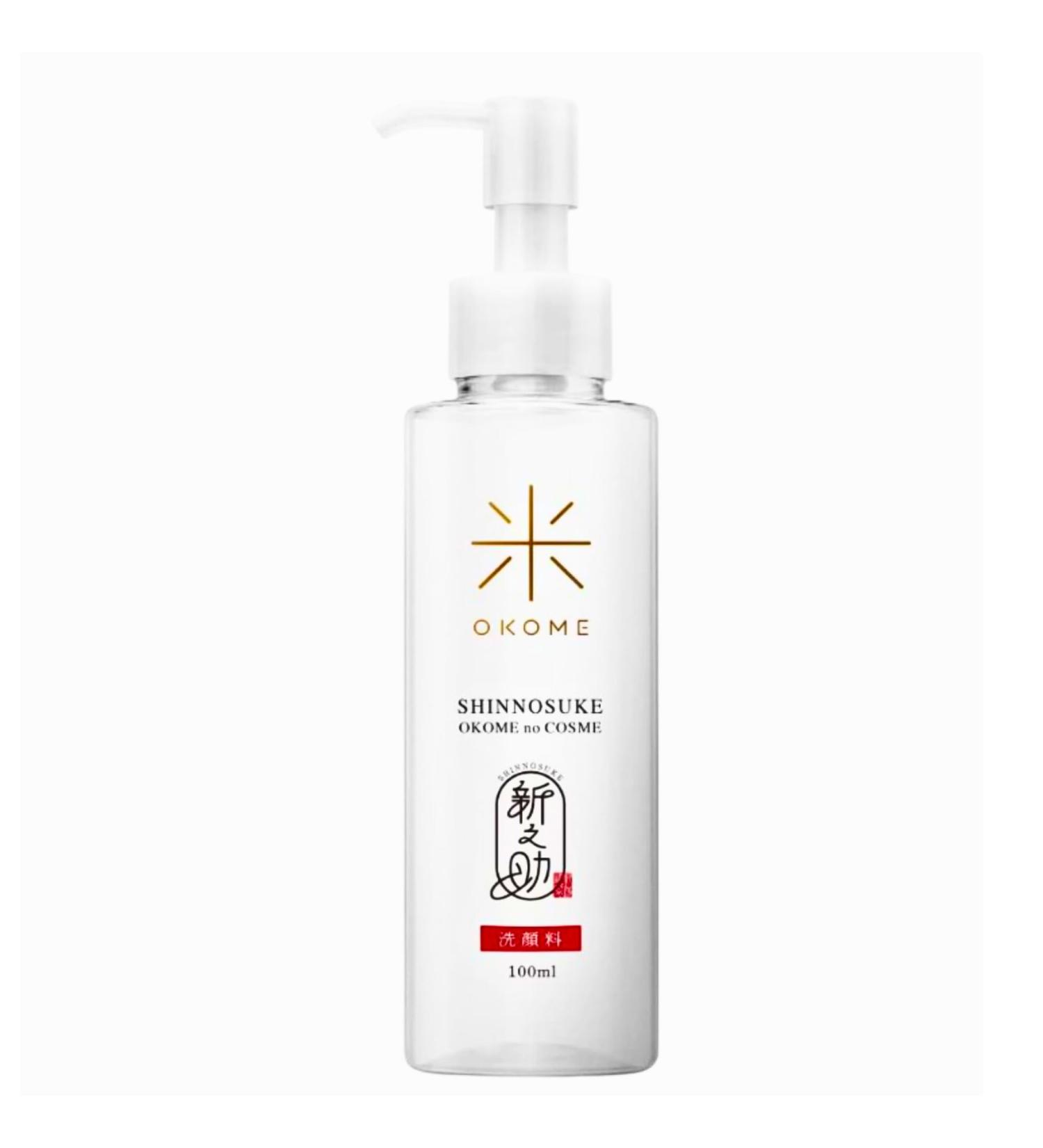 Shinnosuke Revitalizing & Hydrating Japanese Rice Facial Cleanser - 3.4 oz | Gentle & Nourishing Skincare for Radiant Skin - Shop Internationally - Buy Online on GoSupps.com