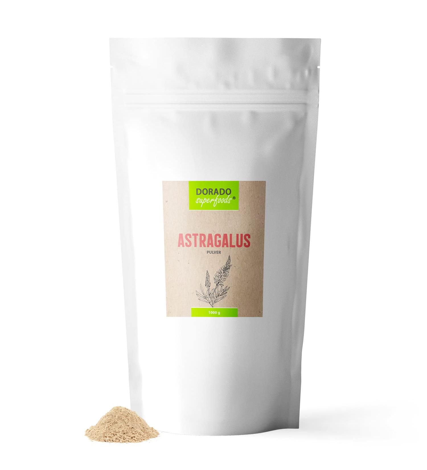 Dorado Superfoods Astragalus Membranaceus & Tragacanth Root Powder 1000g - Pure Additive-Free International Shipping - Buy Online on GoSupps.com