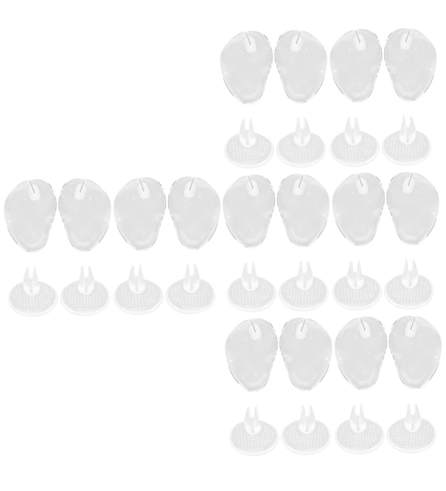 Buy FOMIYES 16 Pairs Silicone Toe Pads & Protectors for High Heels | Non-Slip Gel Cushion Insoles for Thong Sandals Ideal for Comfort & Protection - Buy Online on GoSupps.com